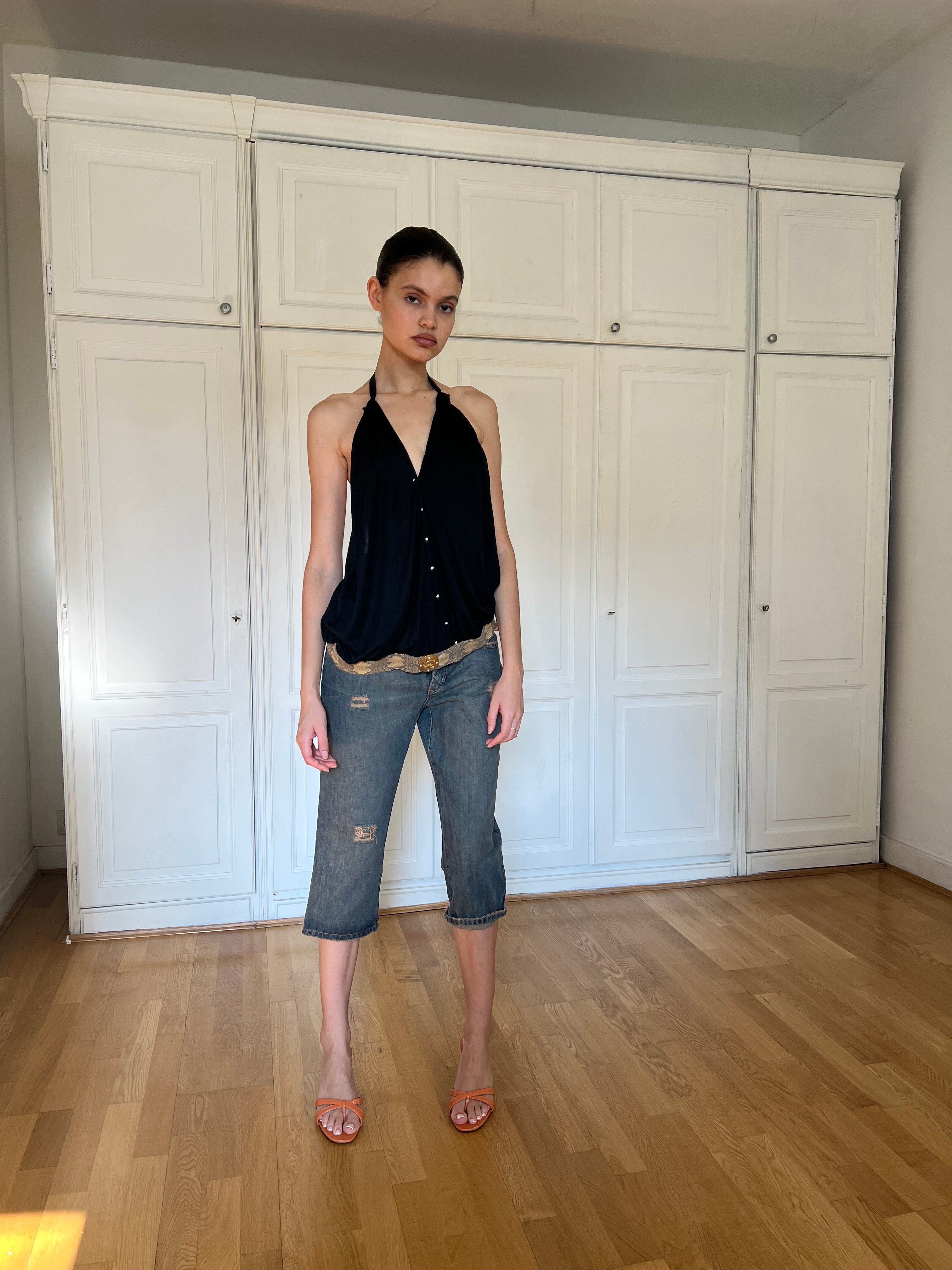 Roberto Cavalli Halter Top