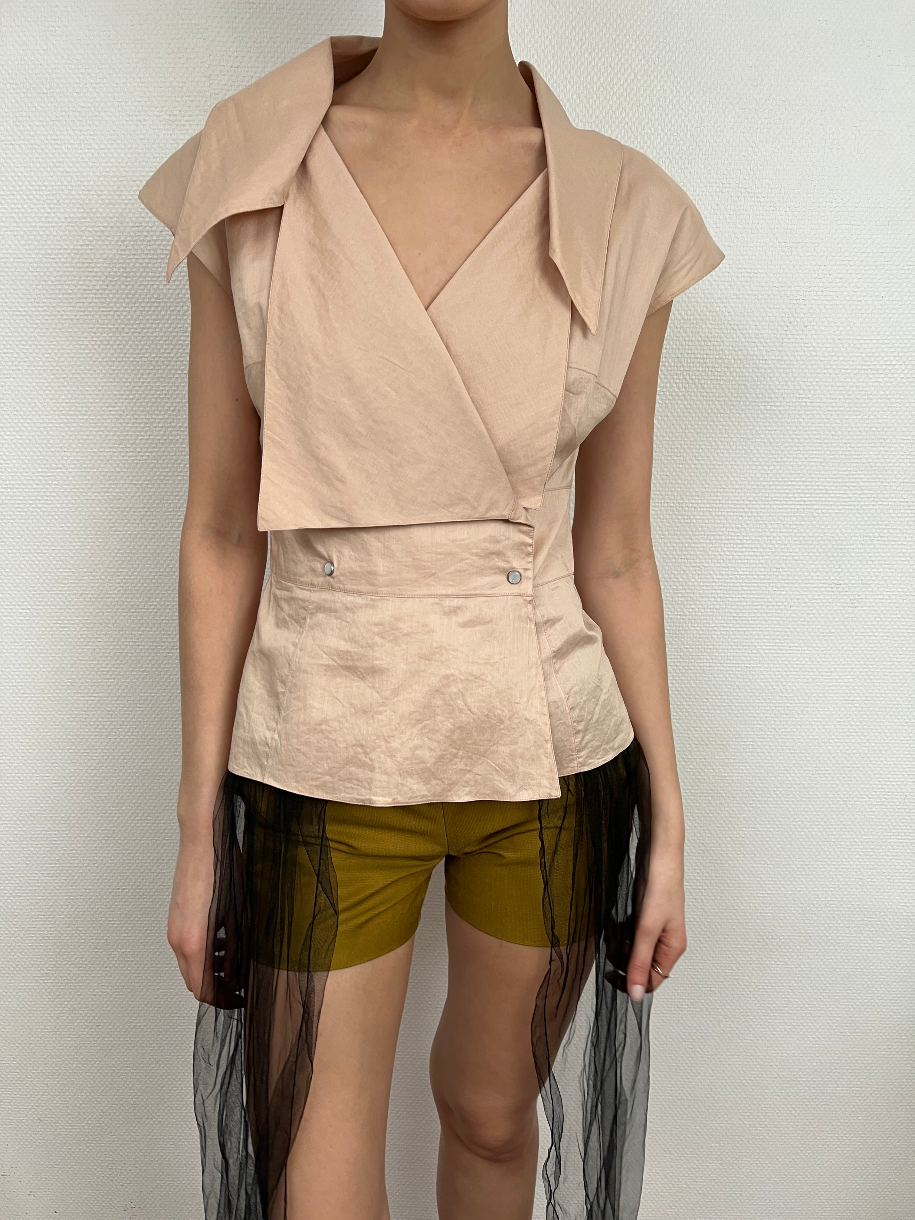 90's Fendi Tailored Blouse