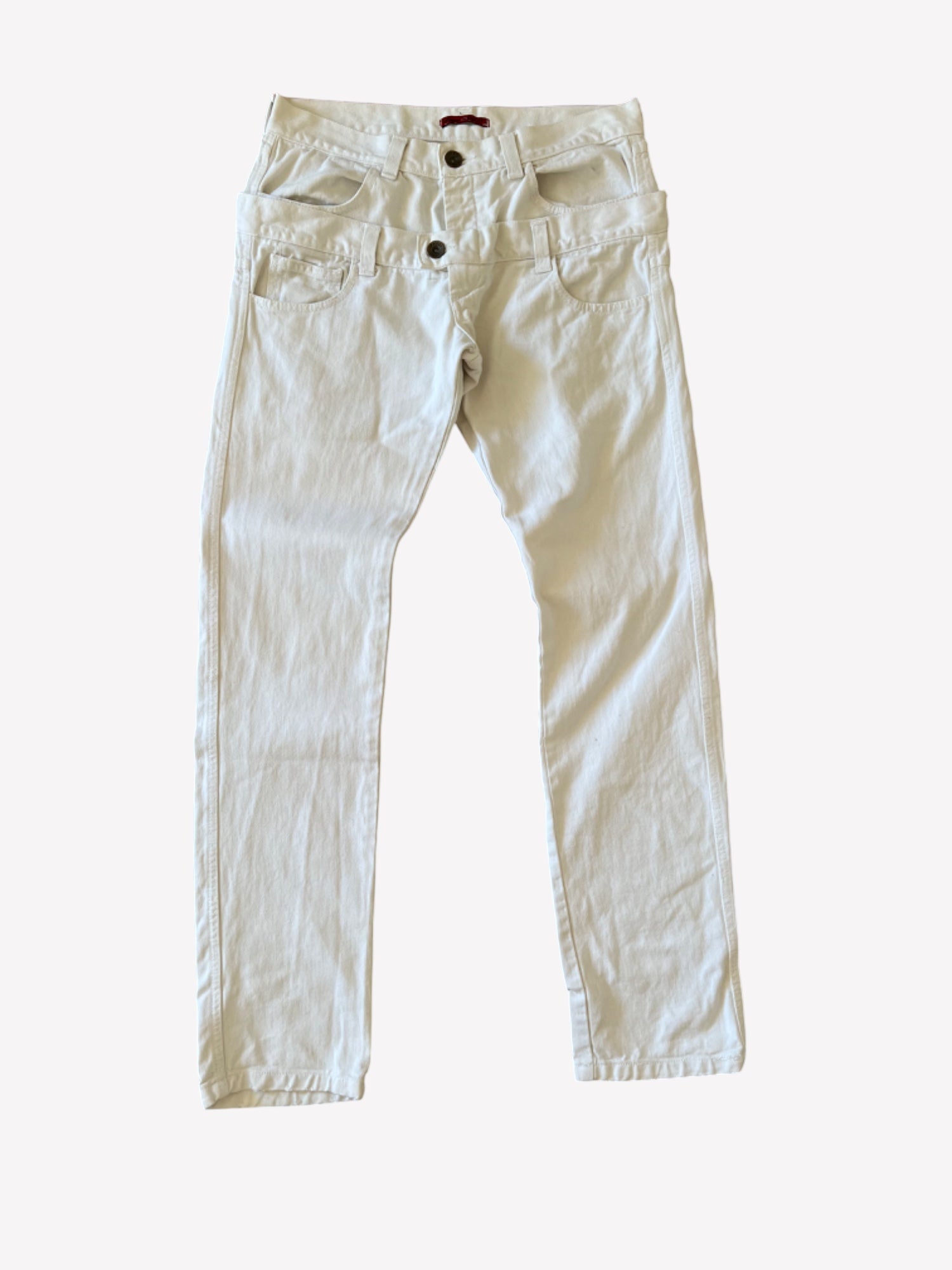 Double waistband Jean