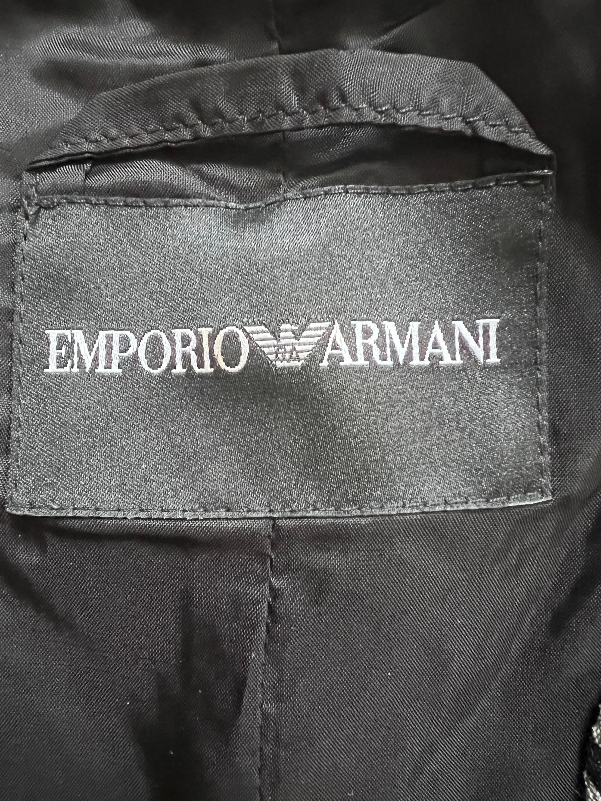Armani peacoat