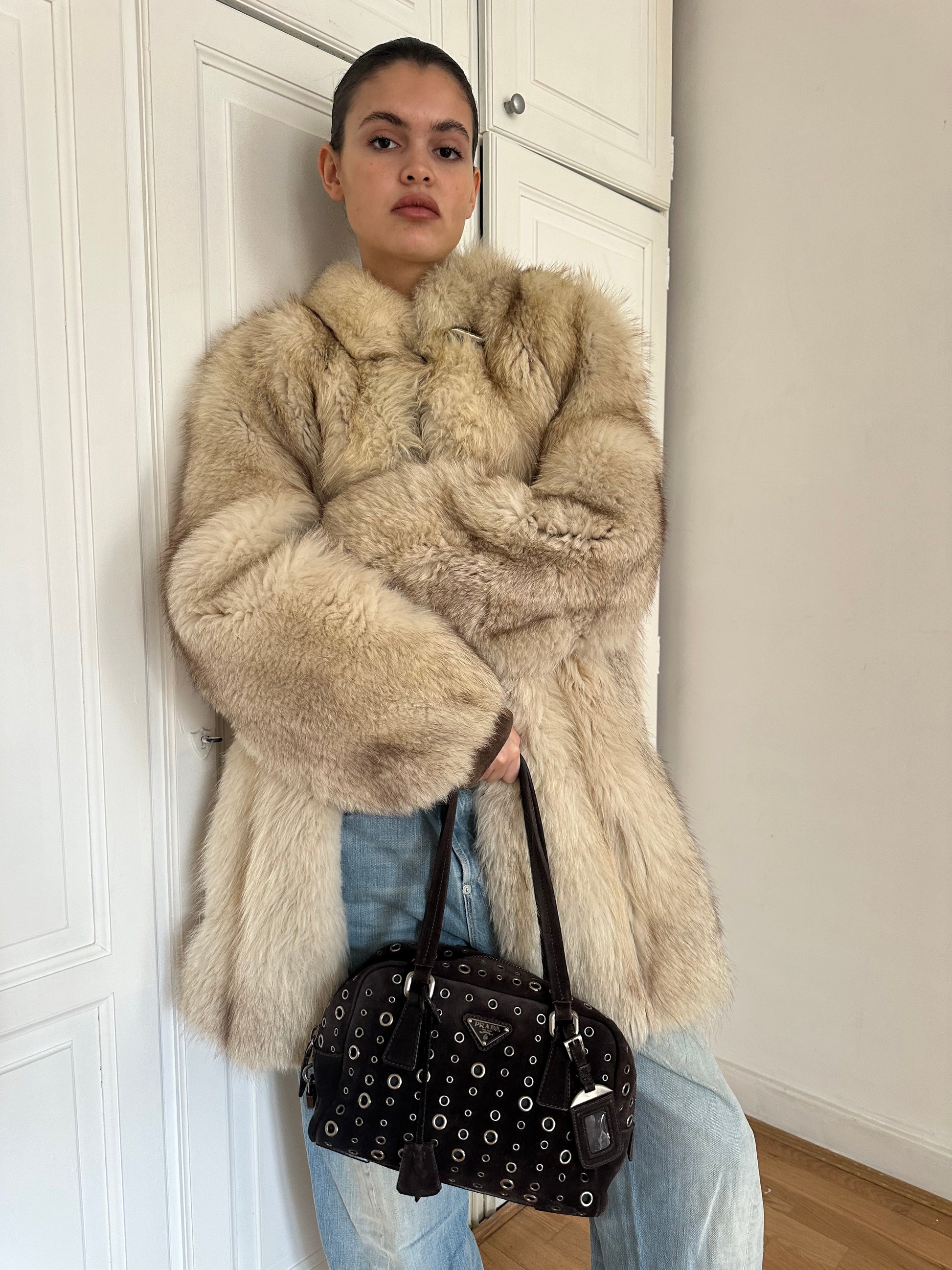 100% Real Wolf Fur