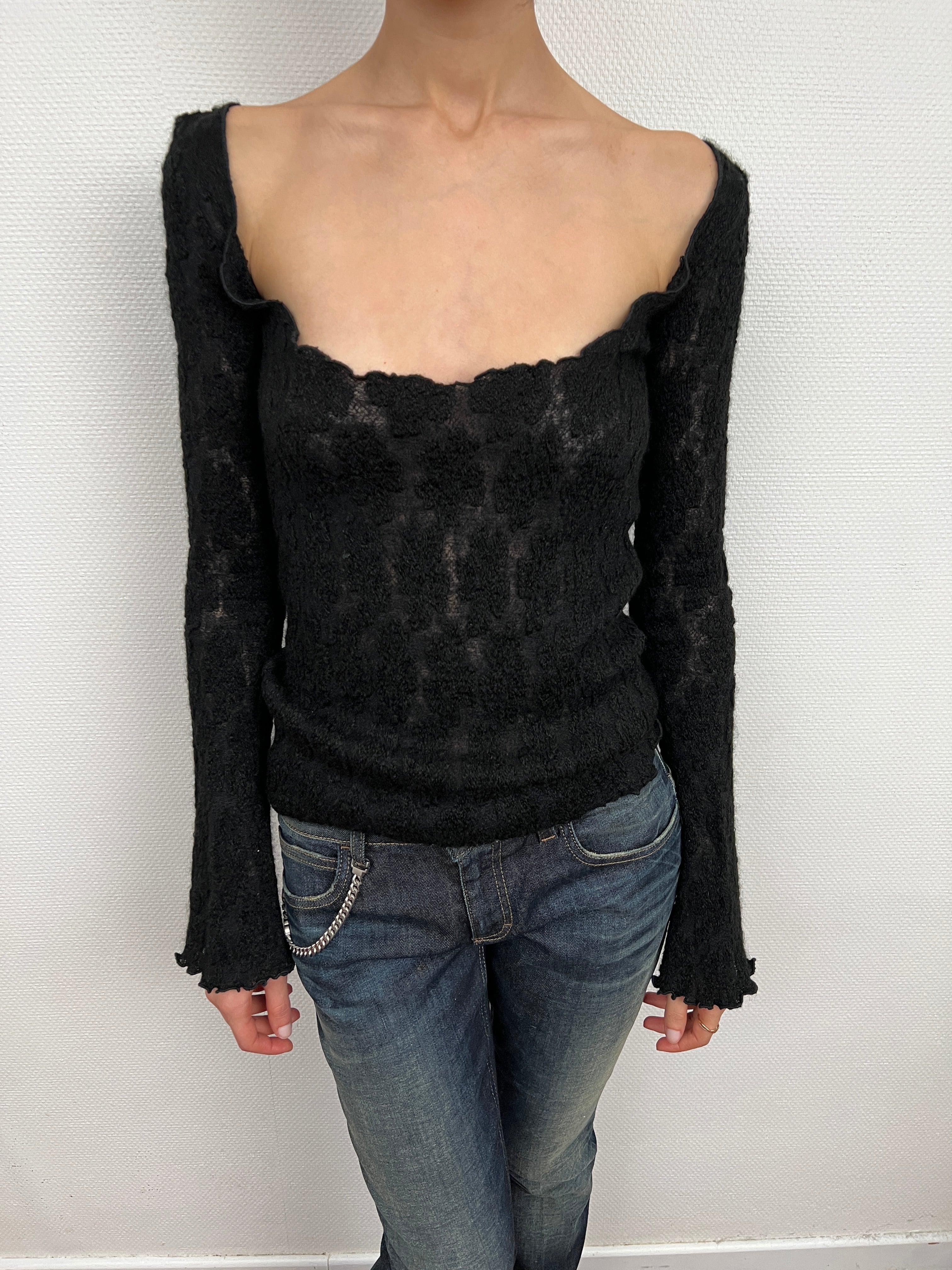 Armani laces top
