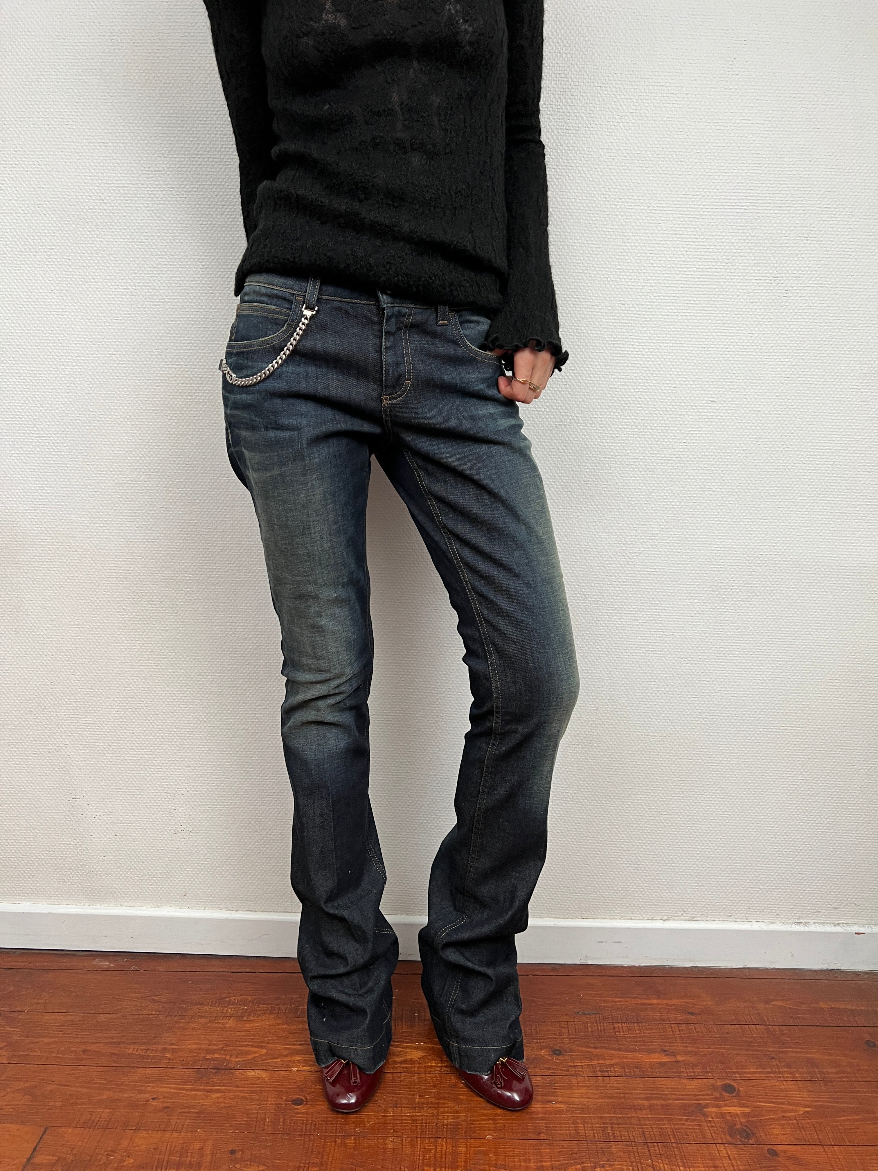 2000s Gucci Flare Jeans