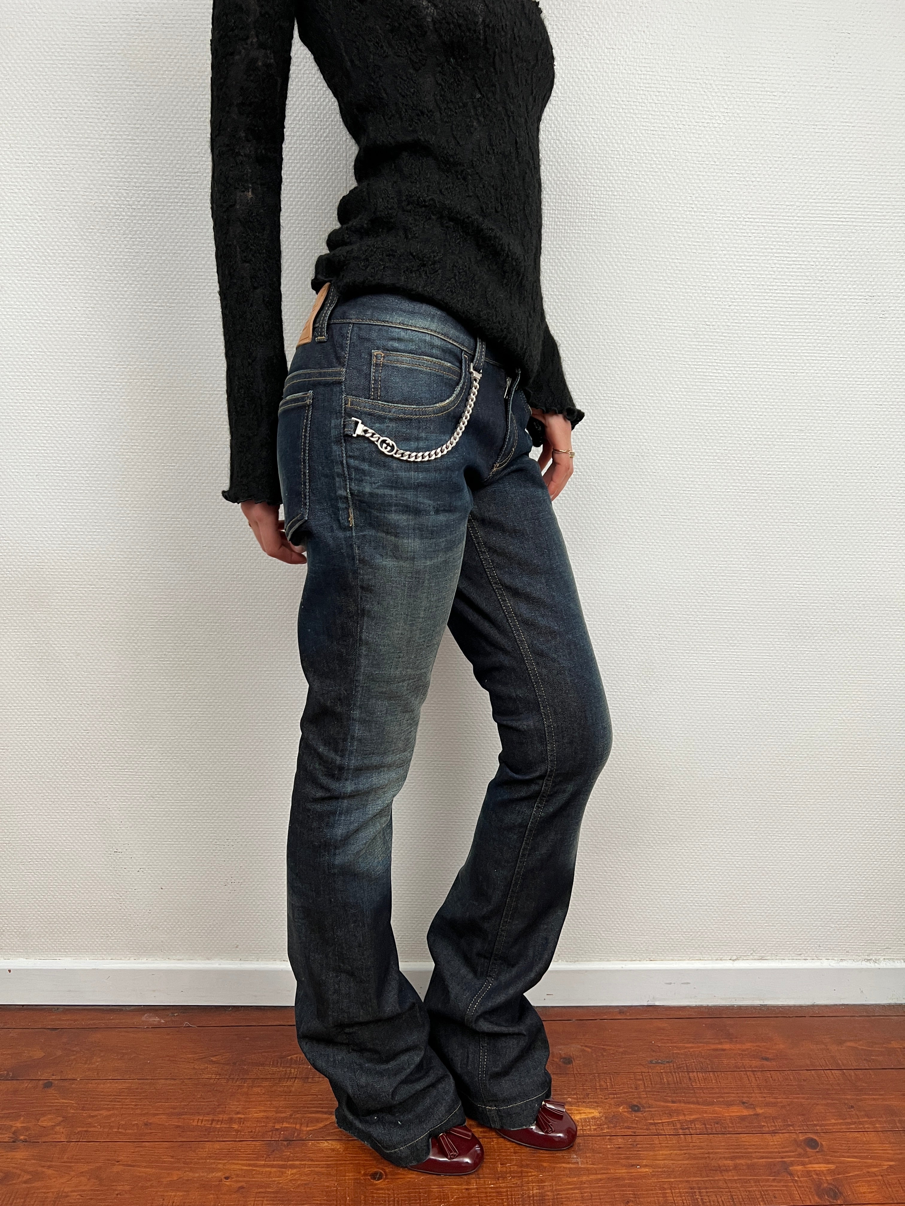 2000s Gucci Flare Jeans