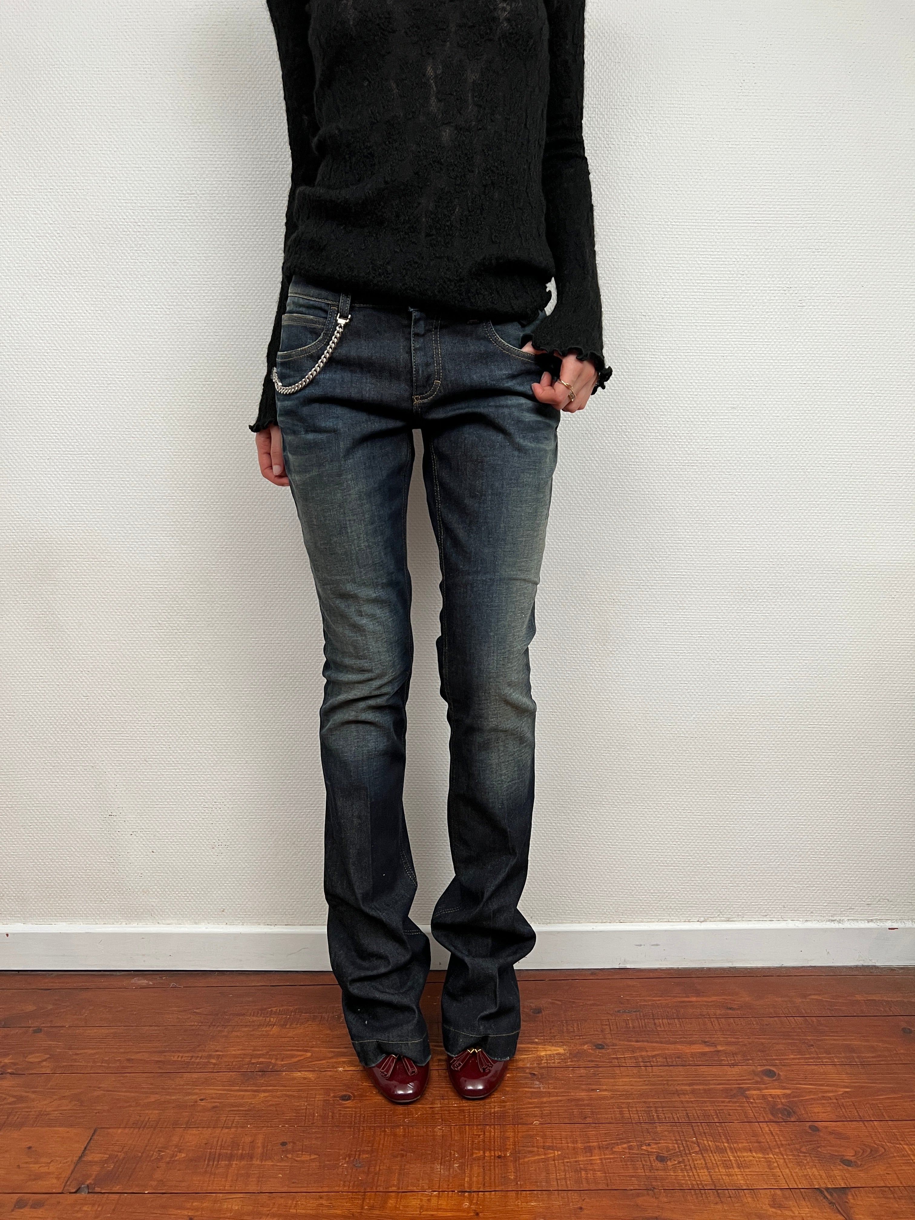 2000s Gucci Flare Jeans