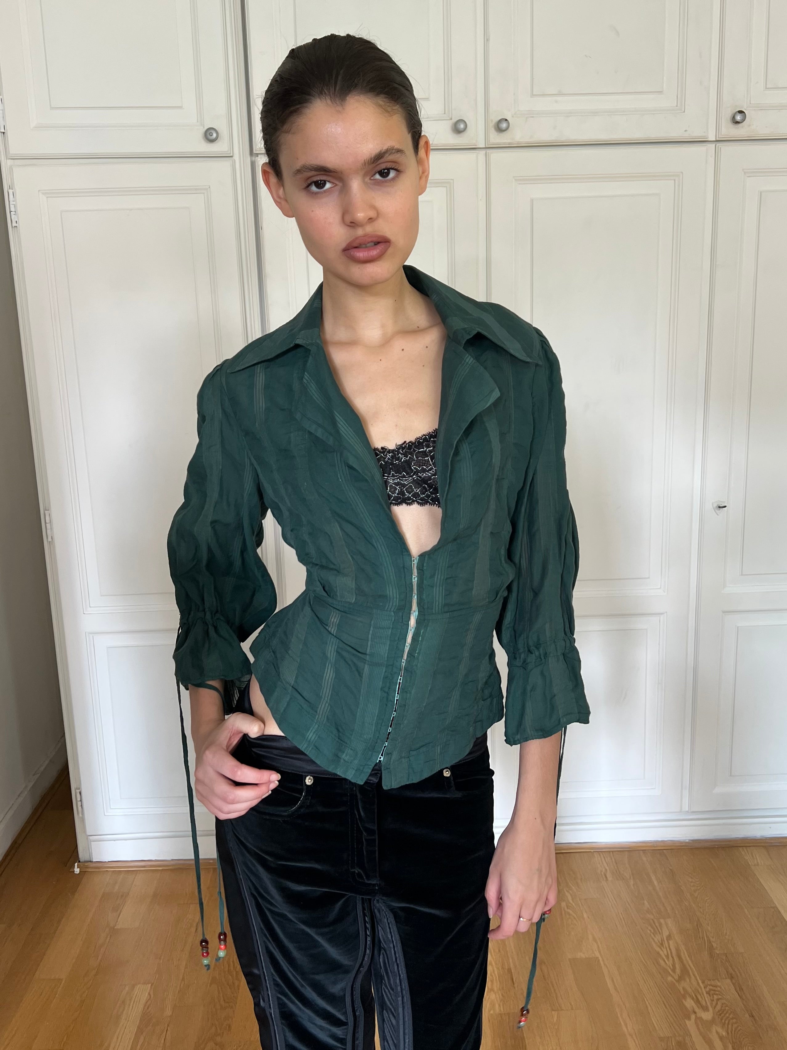 Roberto Cavalli Corset Shirt