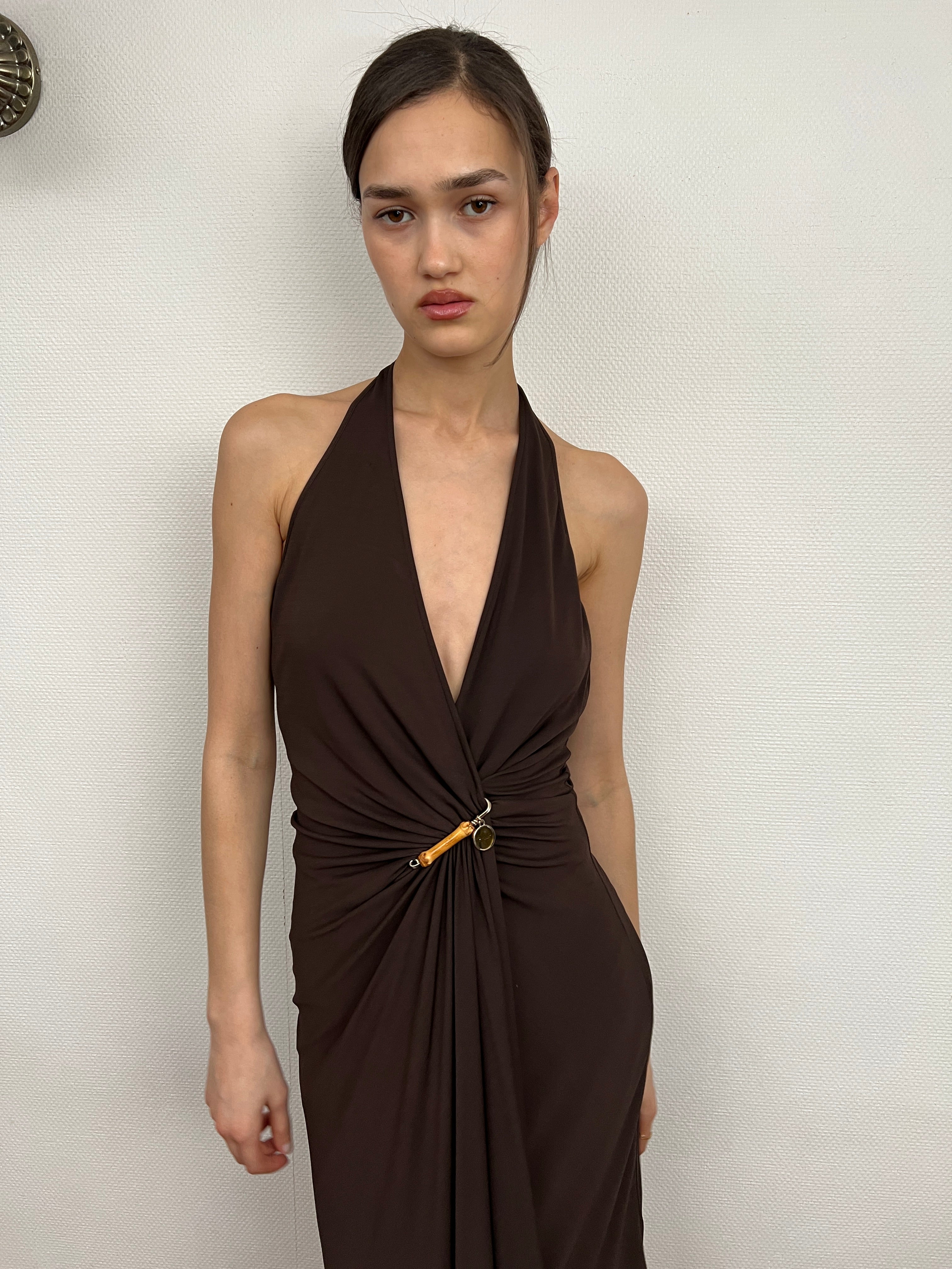 2006 Gucci Halter Dress