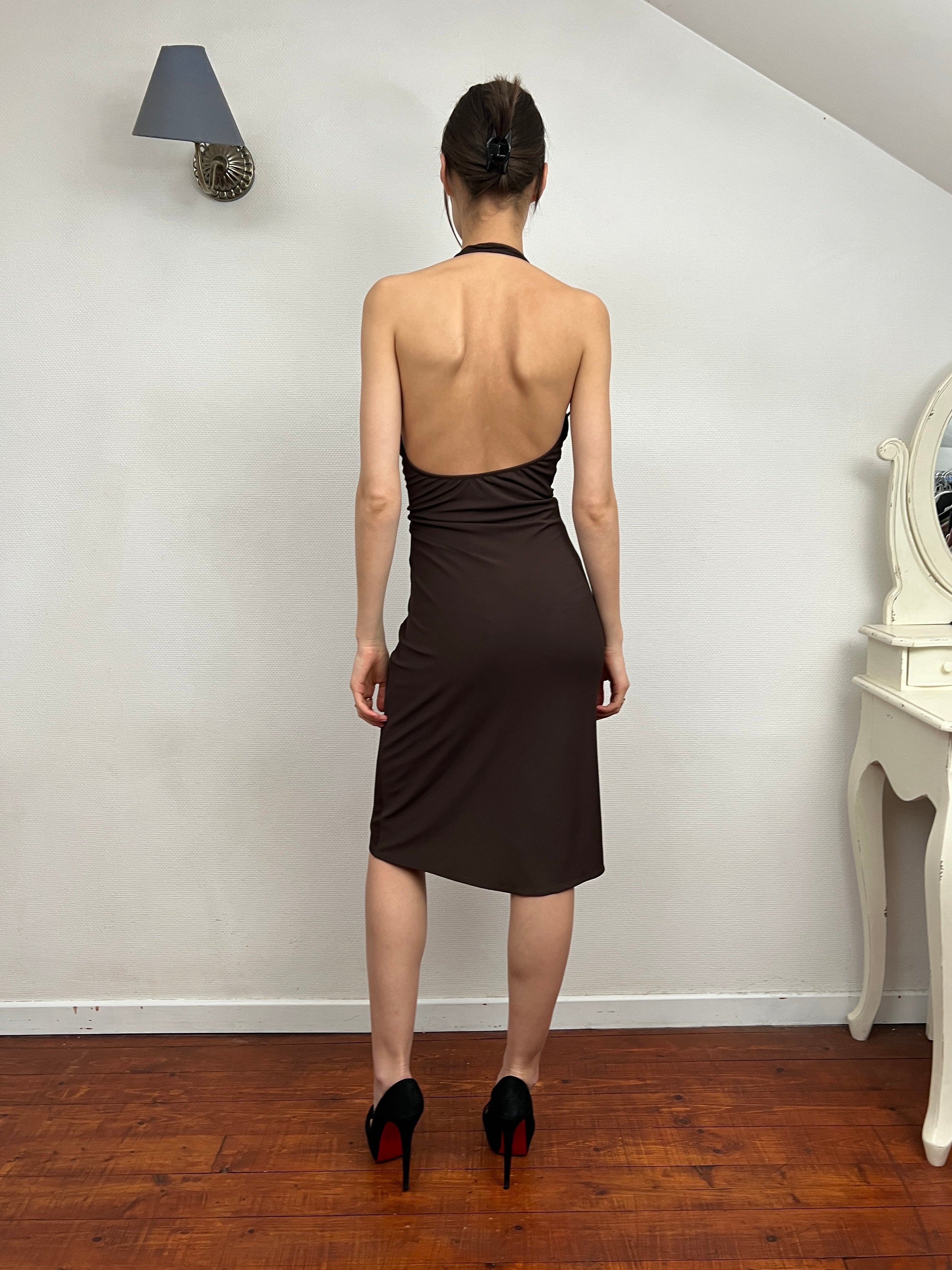 2006 Gucci Halter Dress
