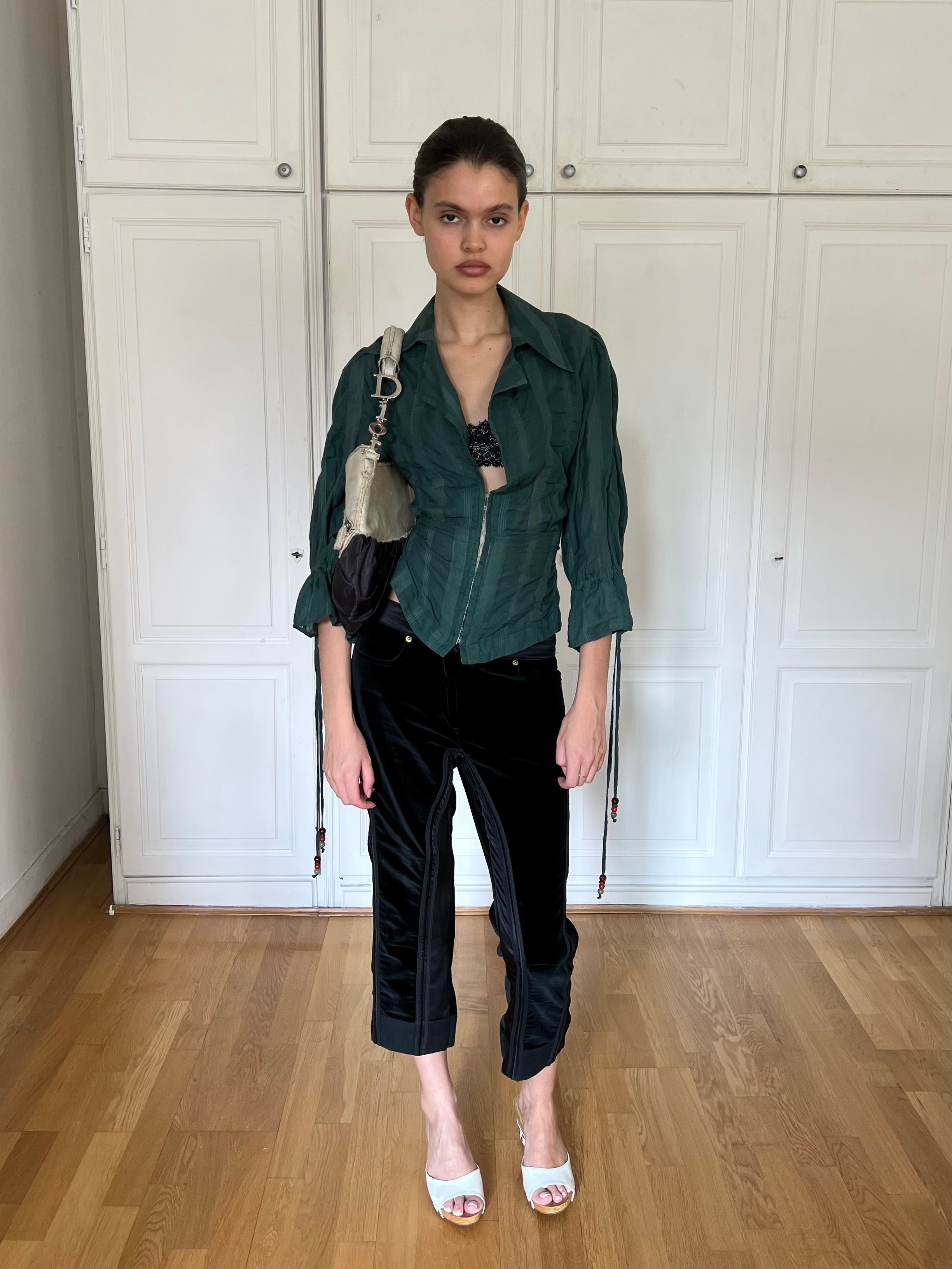 Roberto Cavalli Corset Shirt