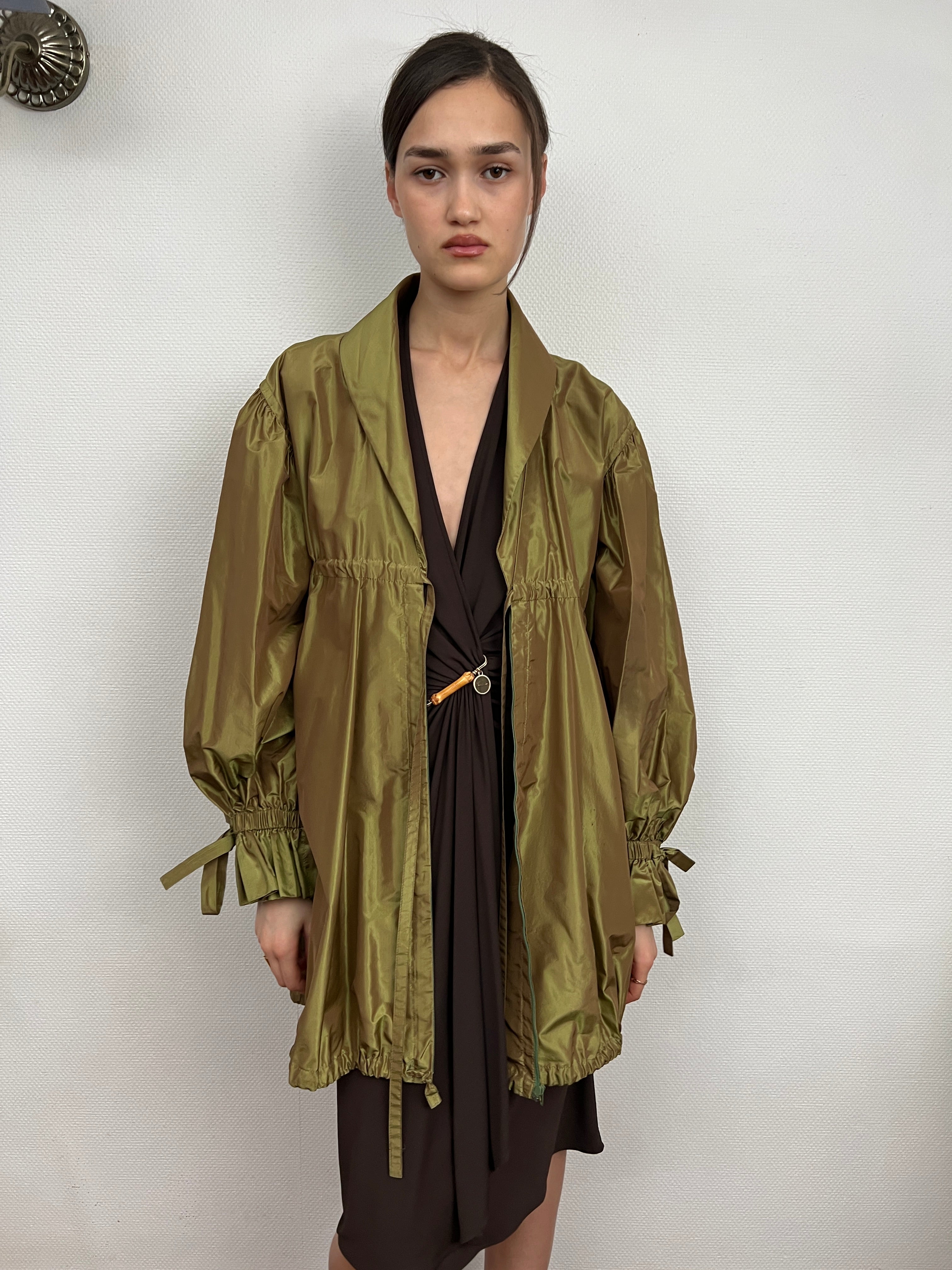 90s Yves saint laurent silk jacket
