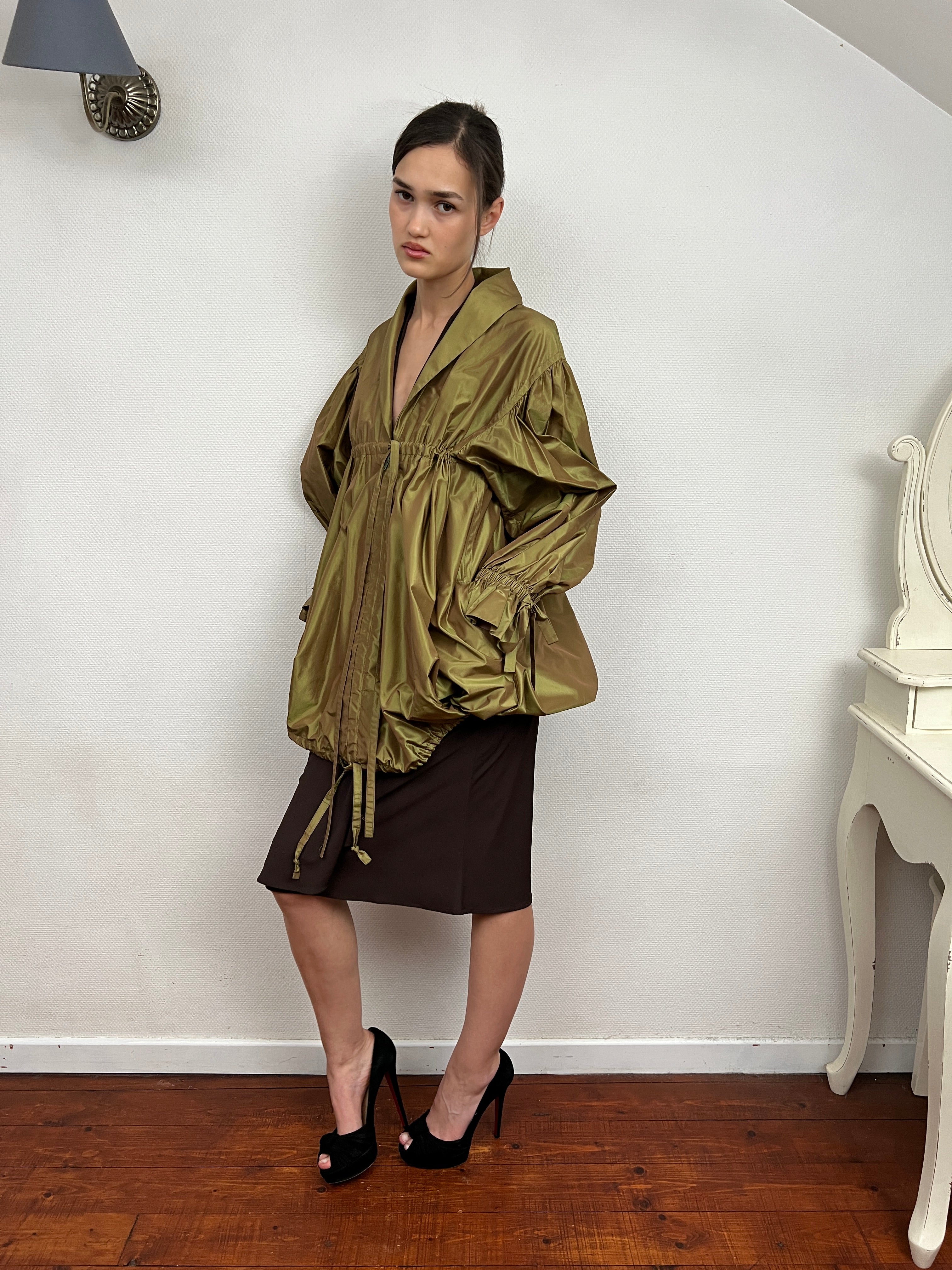 90s Yves saint laurent silk jacket
