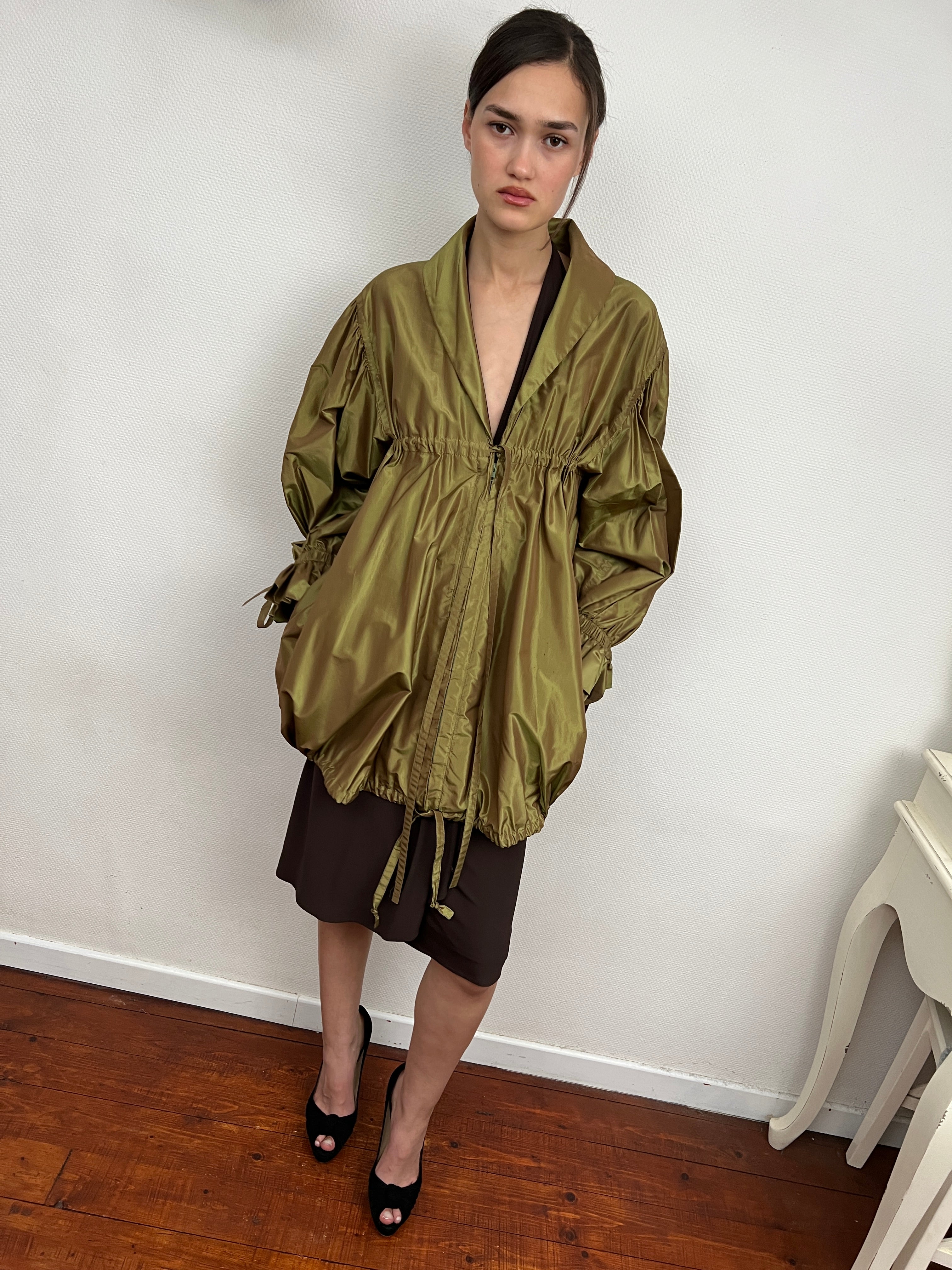 90s Yves saint laurent silk jacket