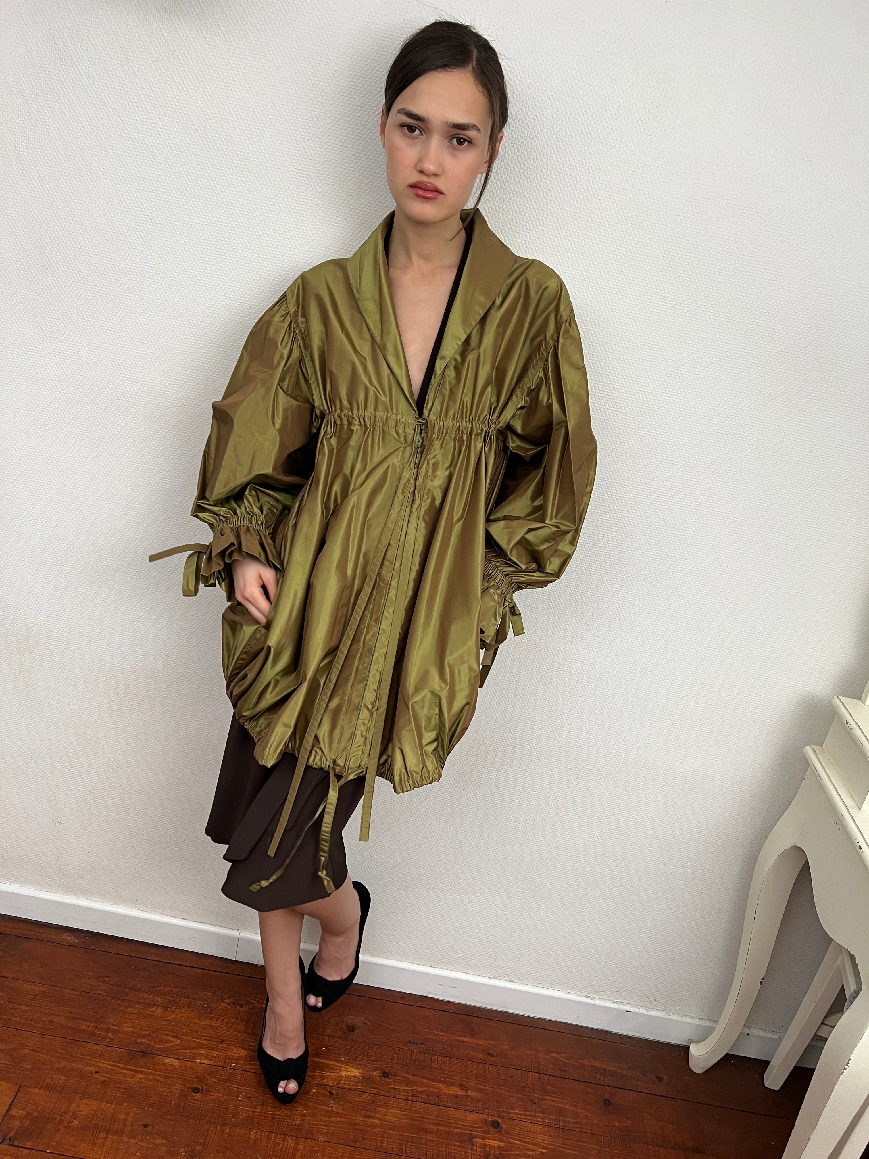 90s Yves saint laurent silk jacket