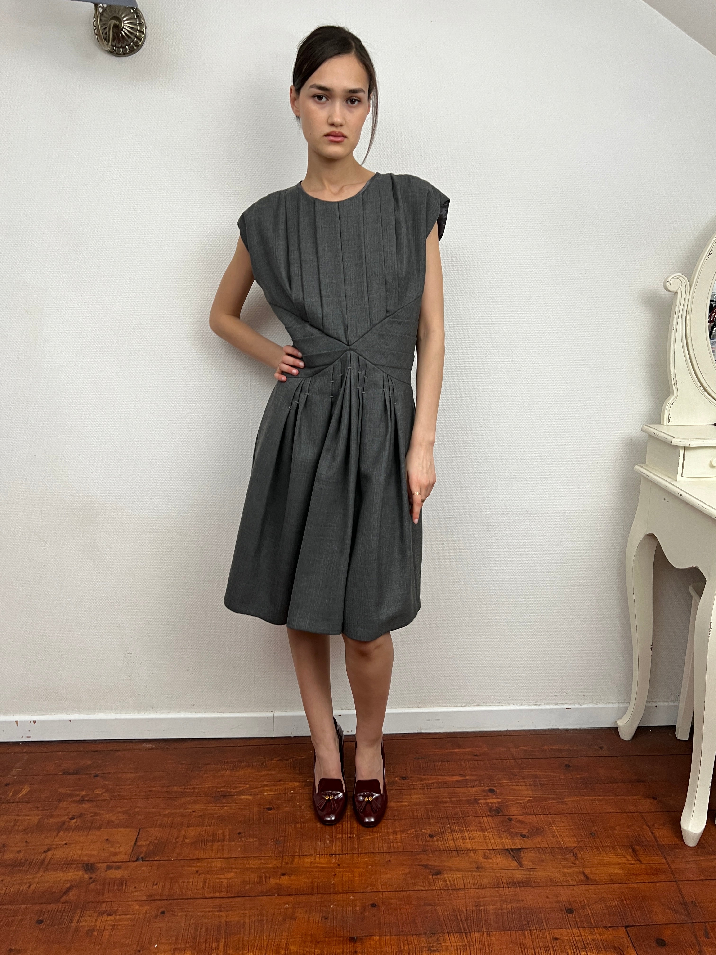 Vintage Structured Dress