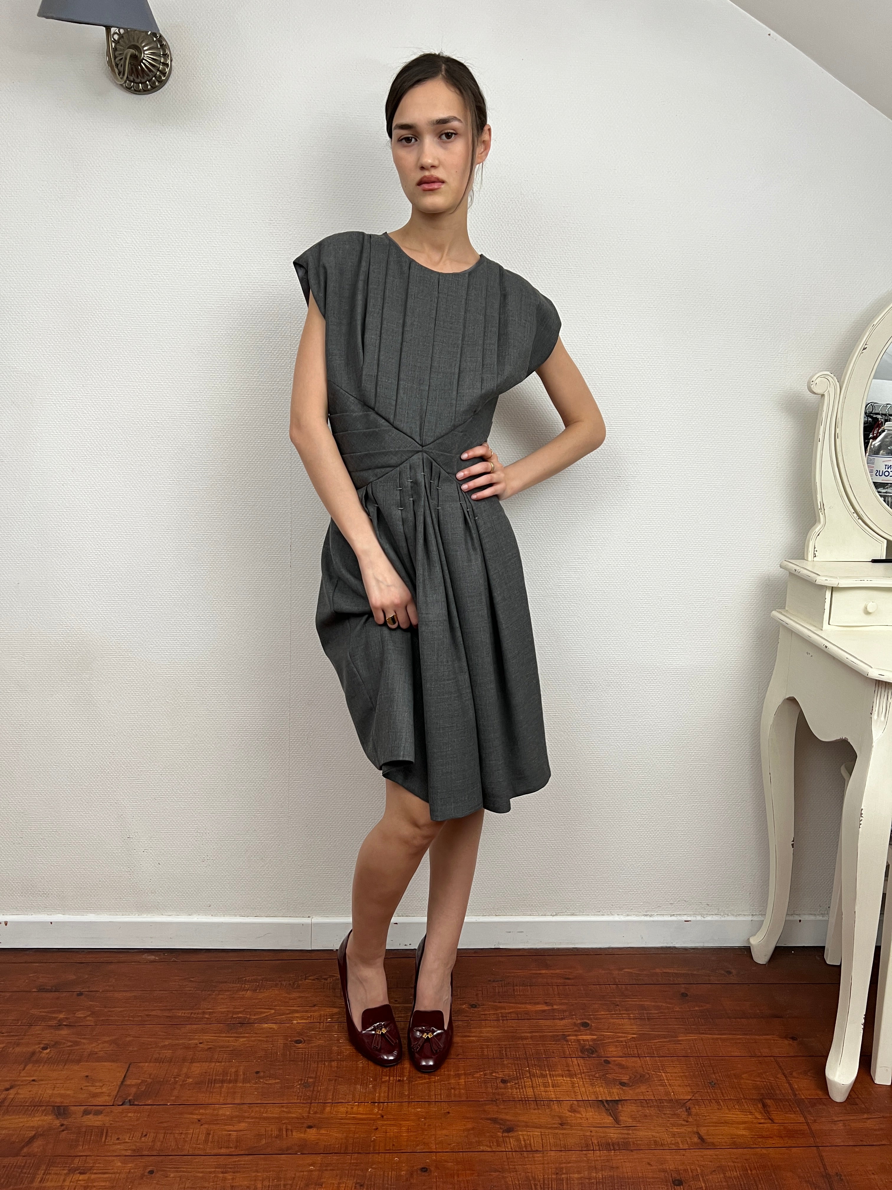 Vintage Structured Dress
