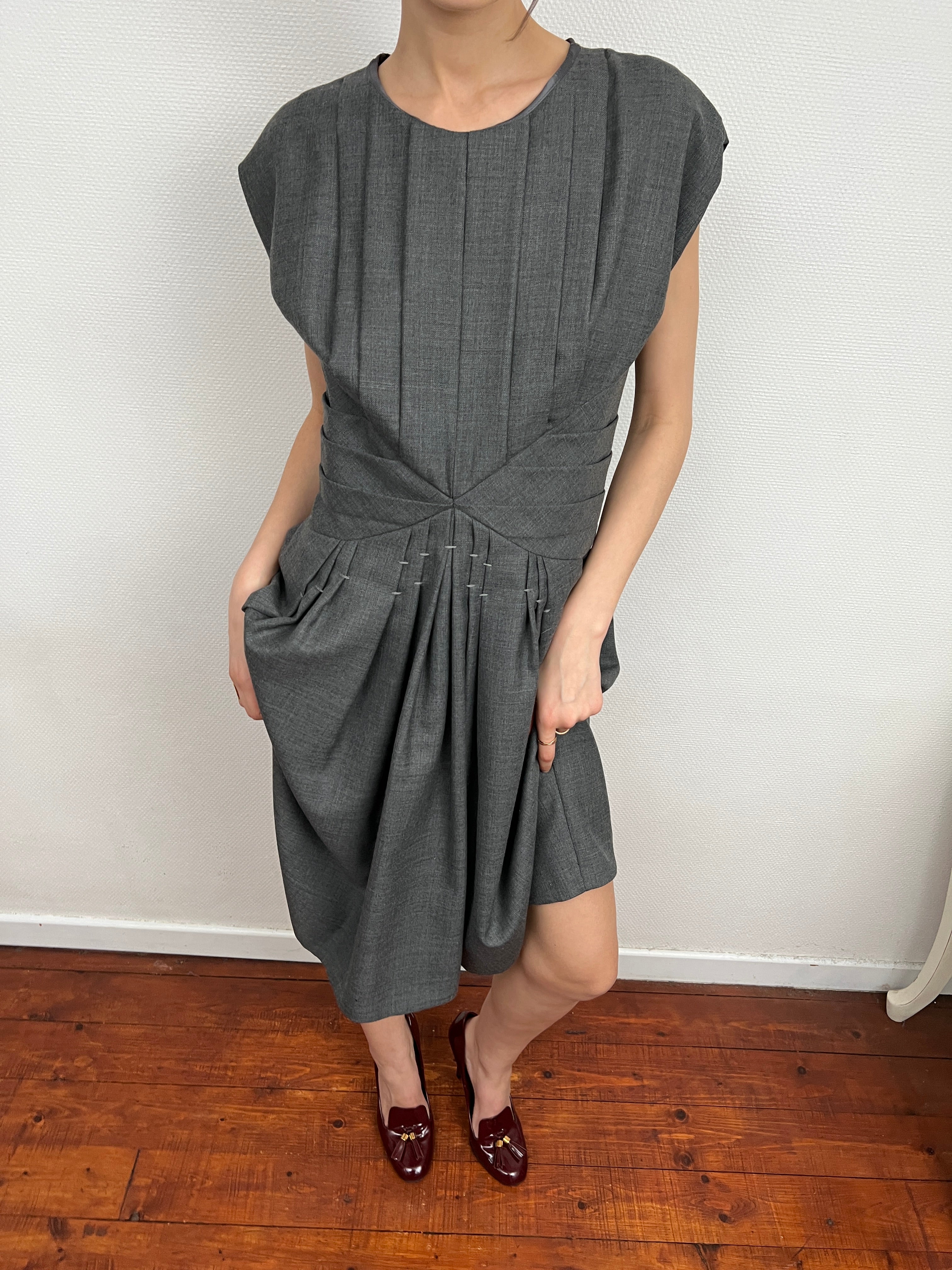 Vintage Structured Dress