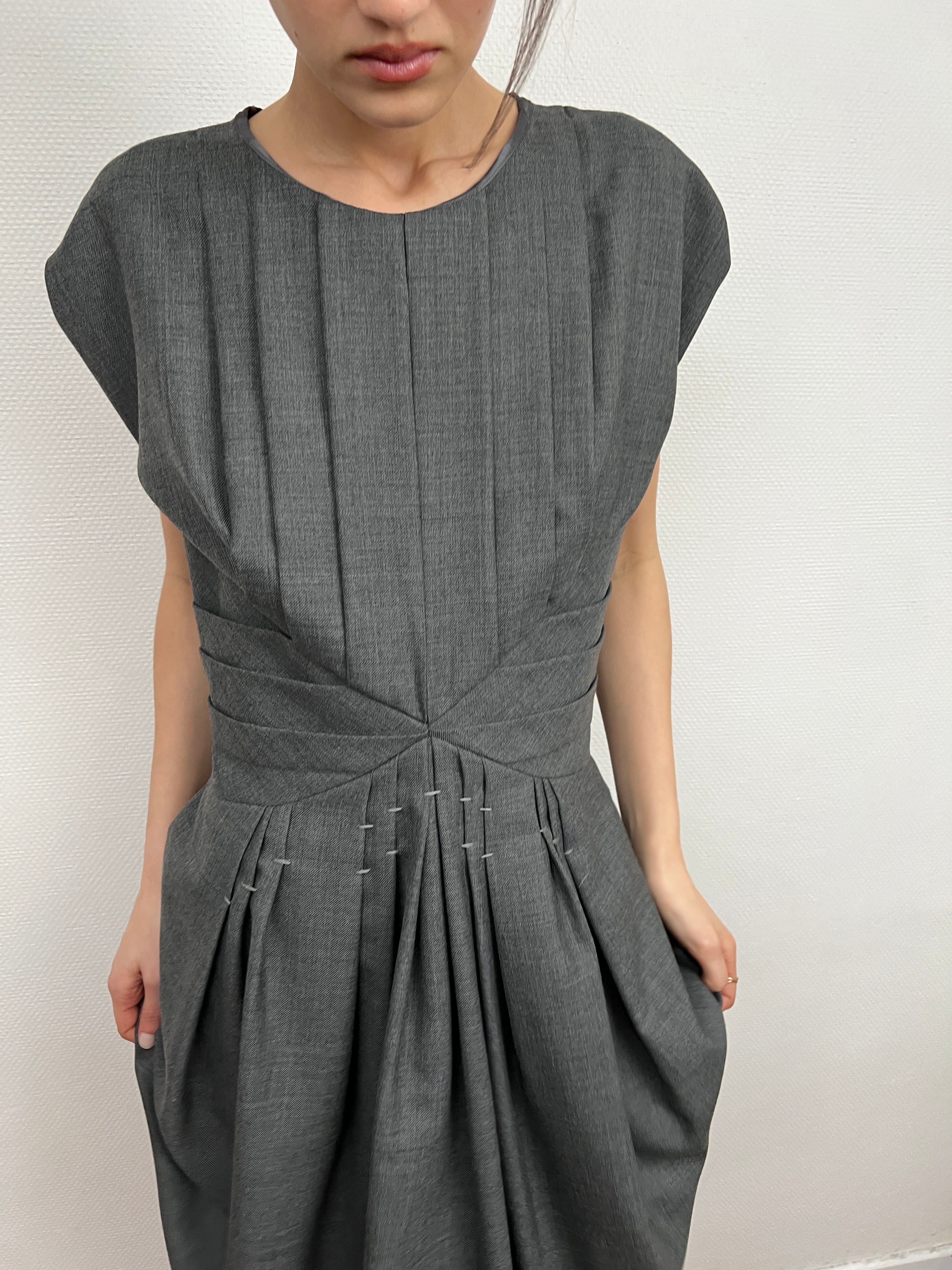 Vintage Structured Dress