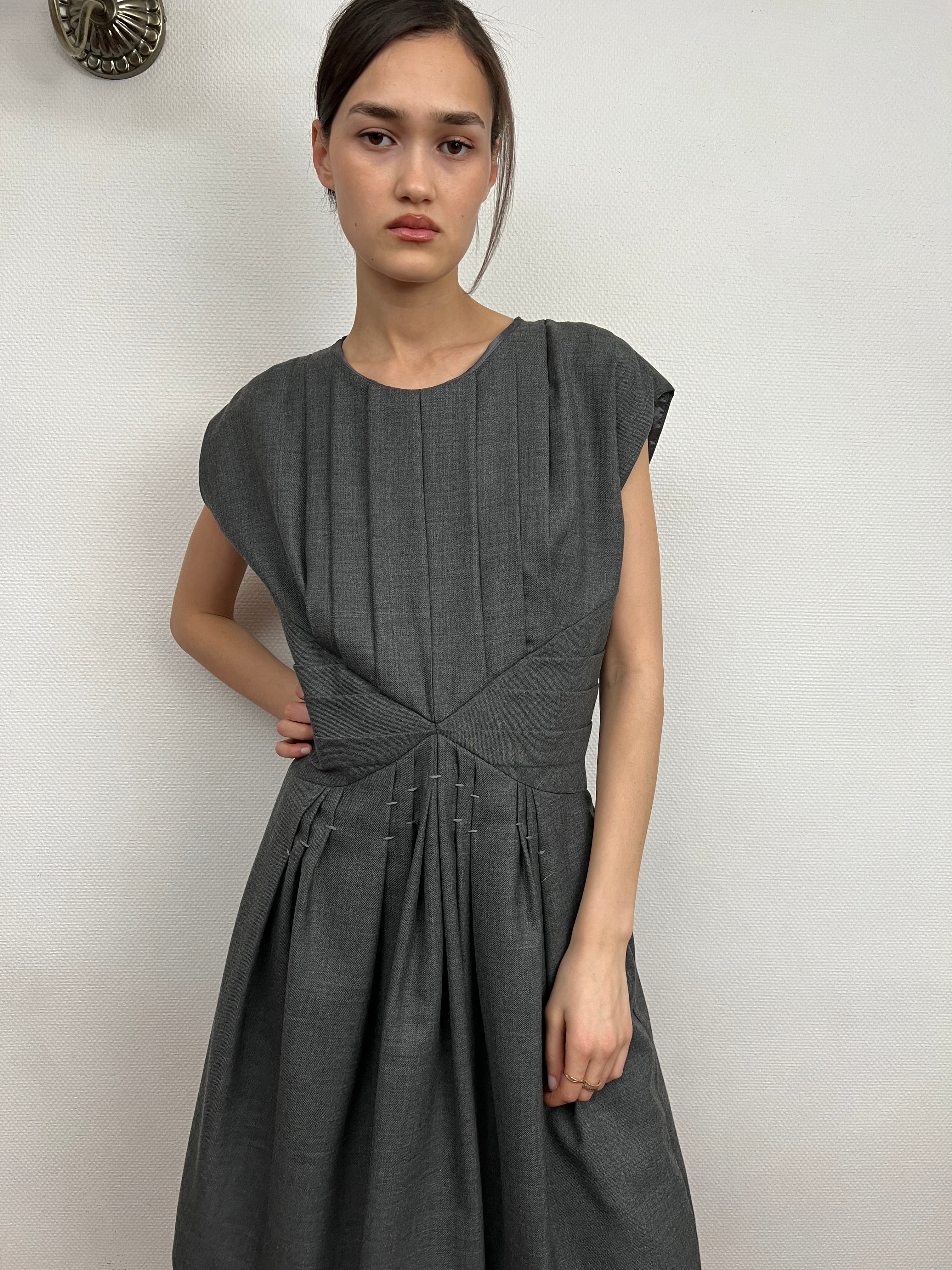 Vintage Structured Dress