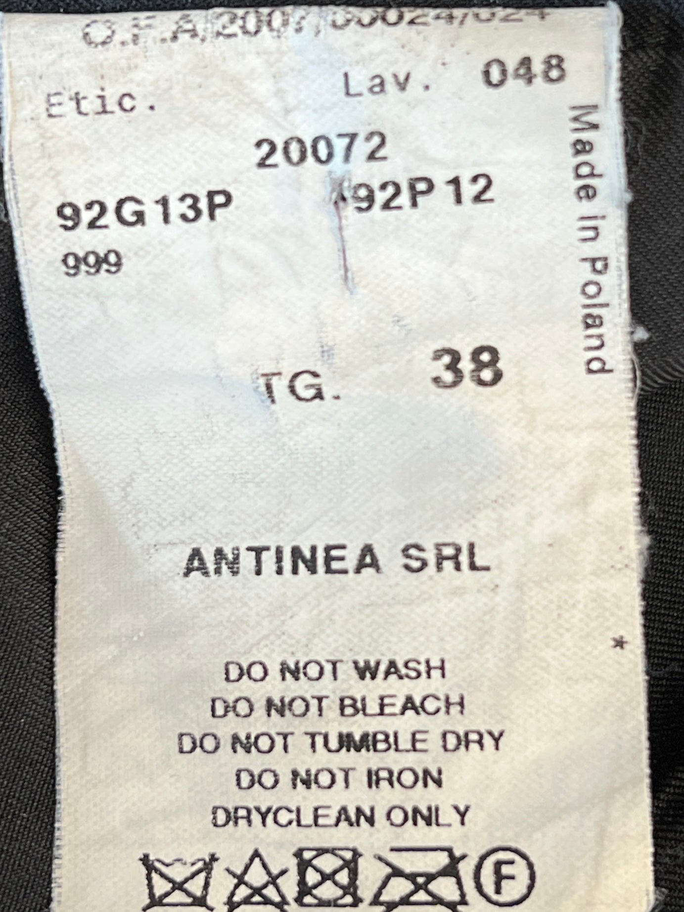 Armani Leather Jacket