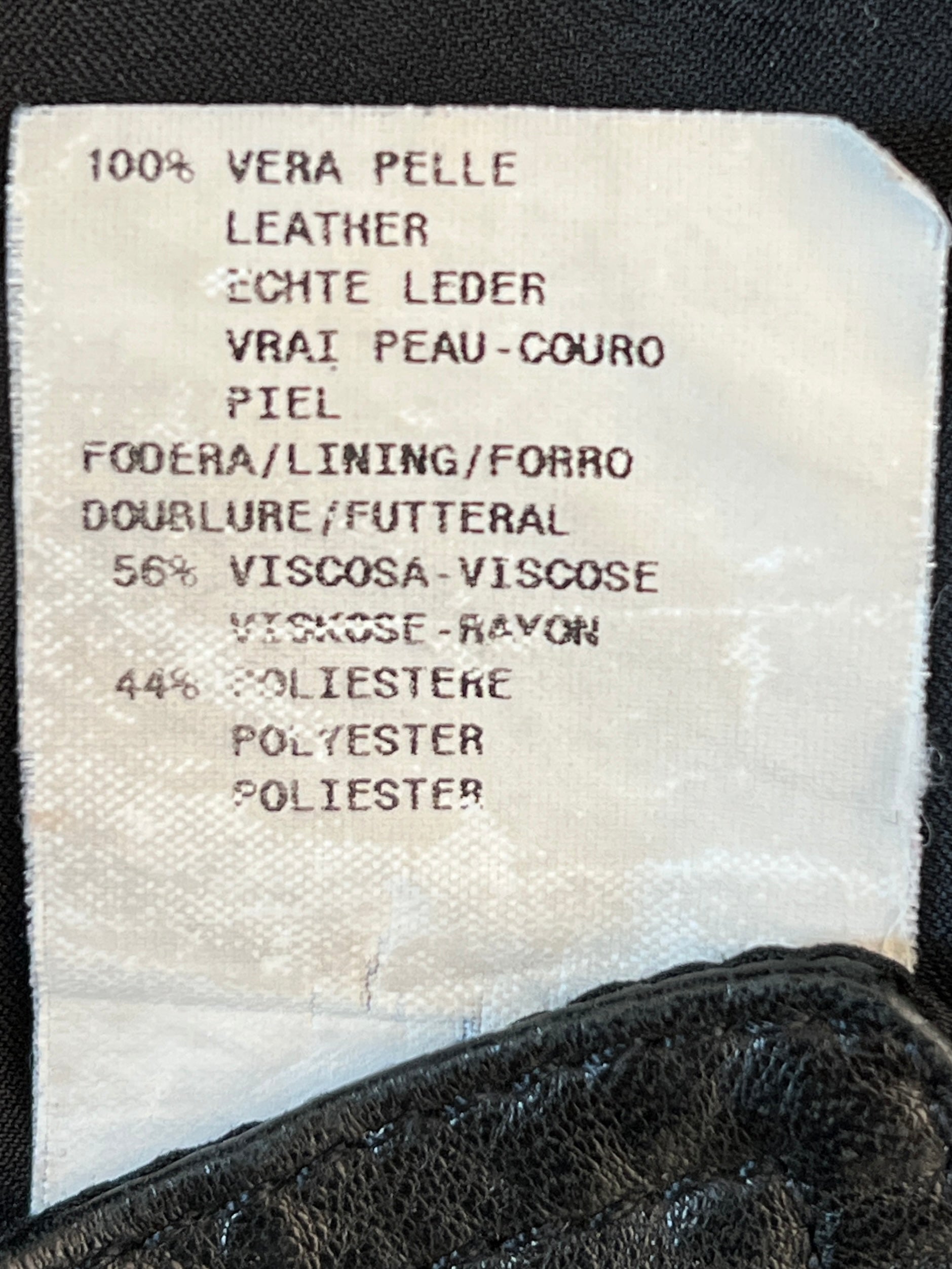 Armani Leather Jacket