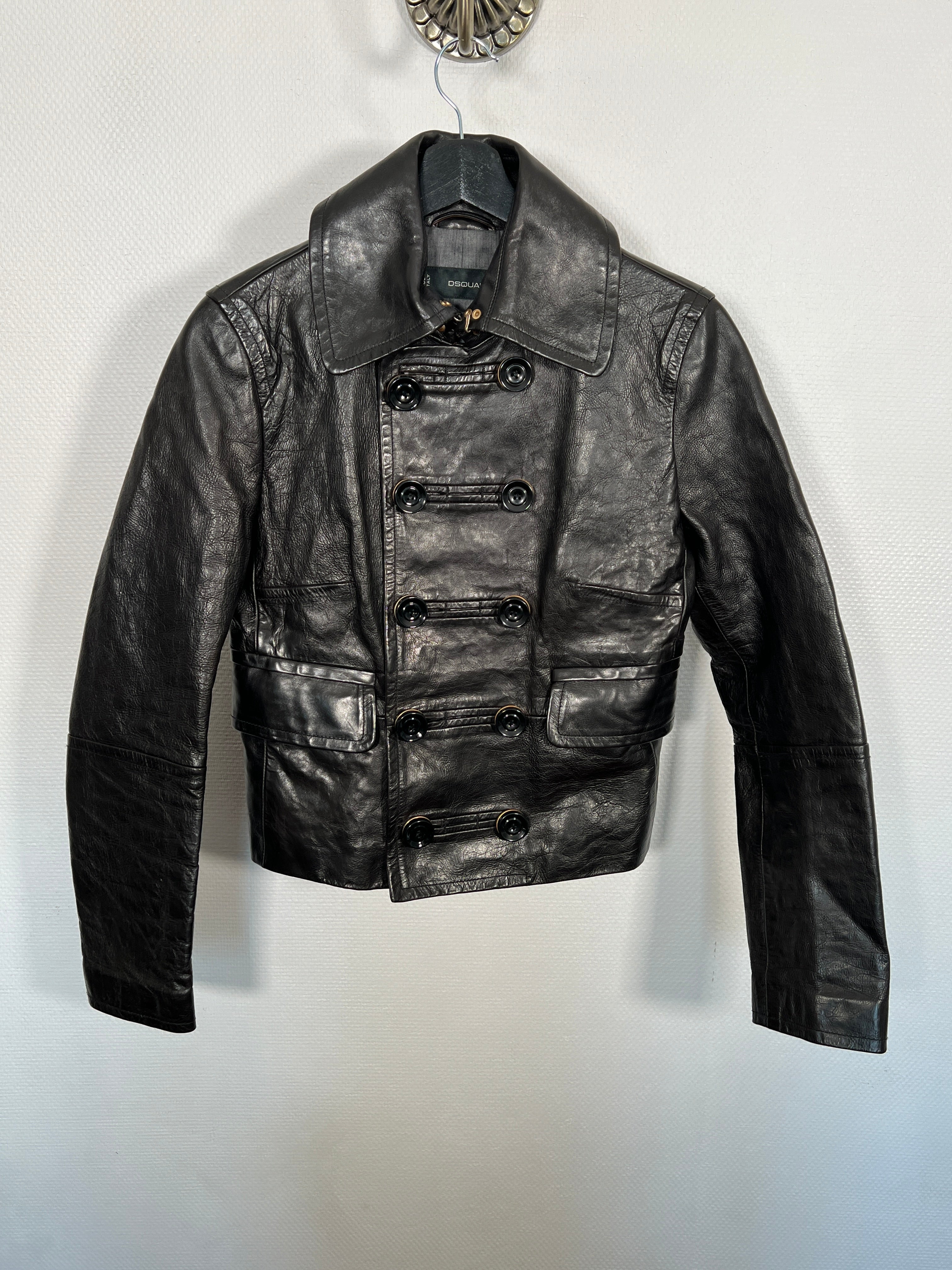 Dsquared2 Leather Jacket