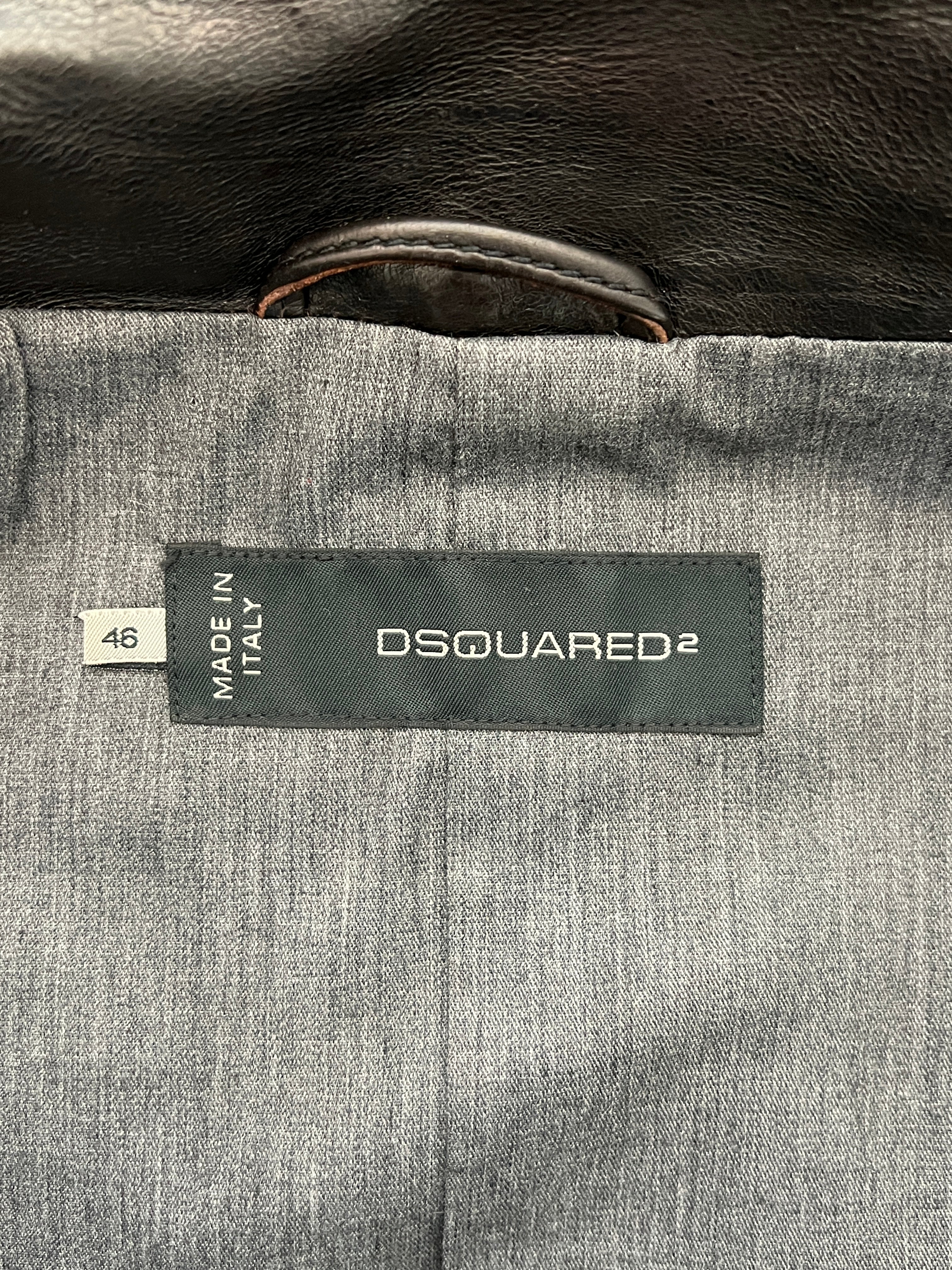 Dsquared2 Leather Jacket