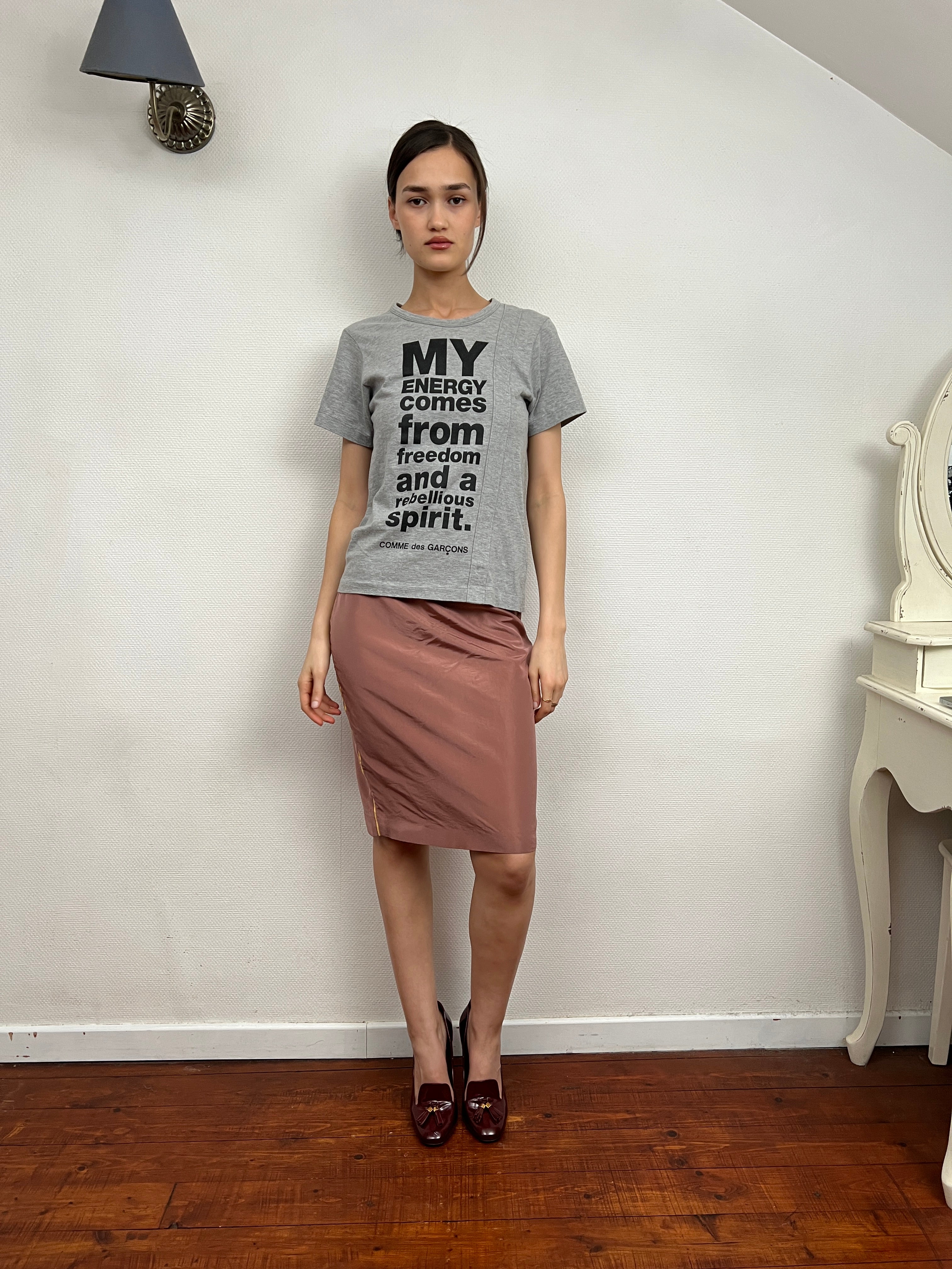 SS05 Gucci Facchinetti Silk Skirt