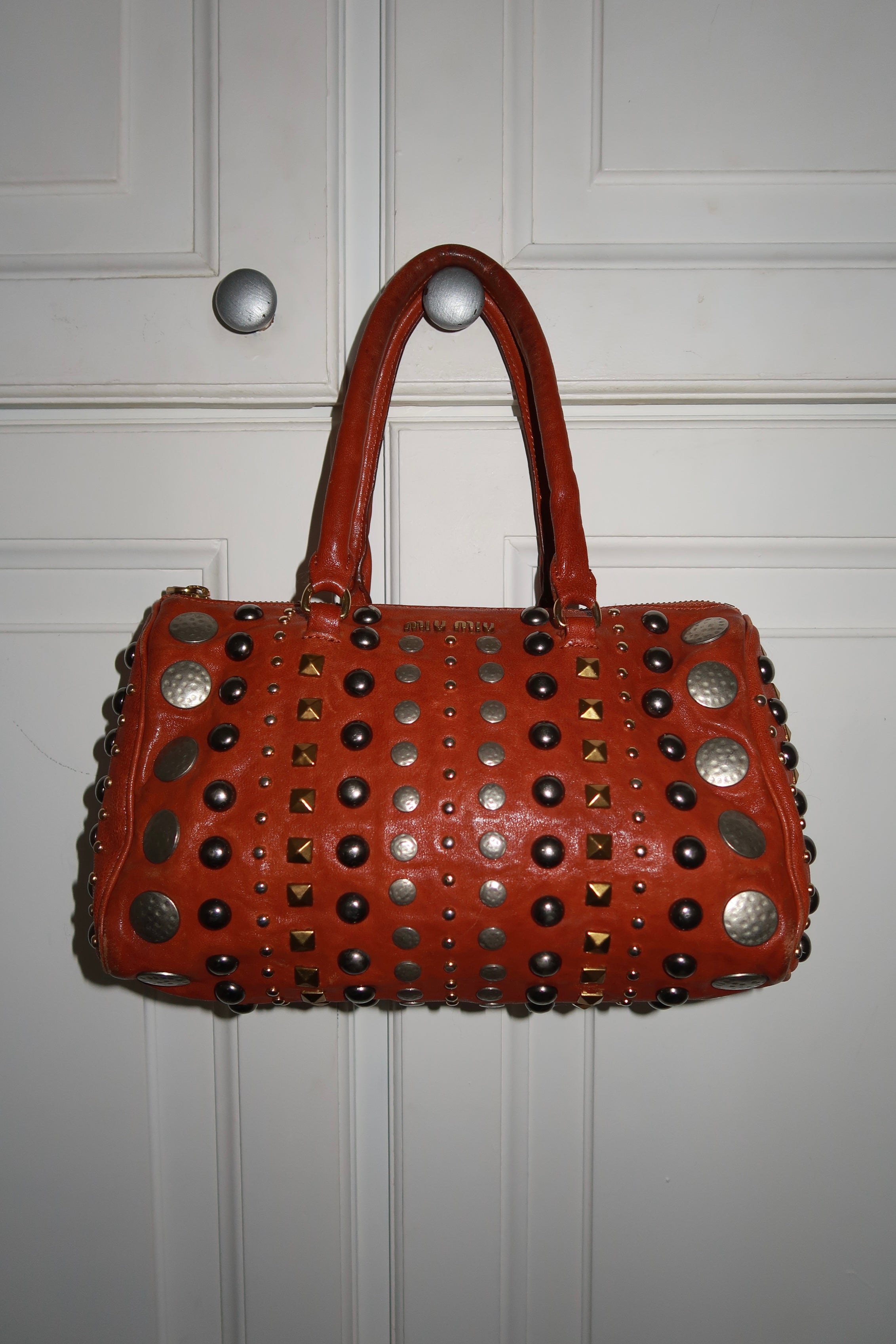 Miu Miu Boston studs – Glintzarchive