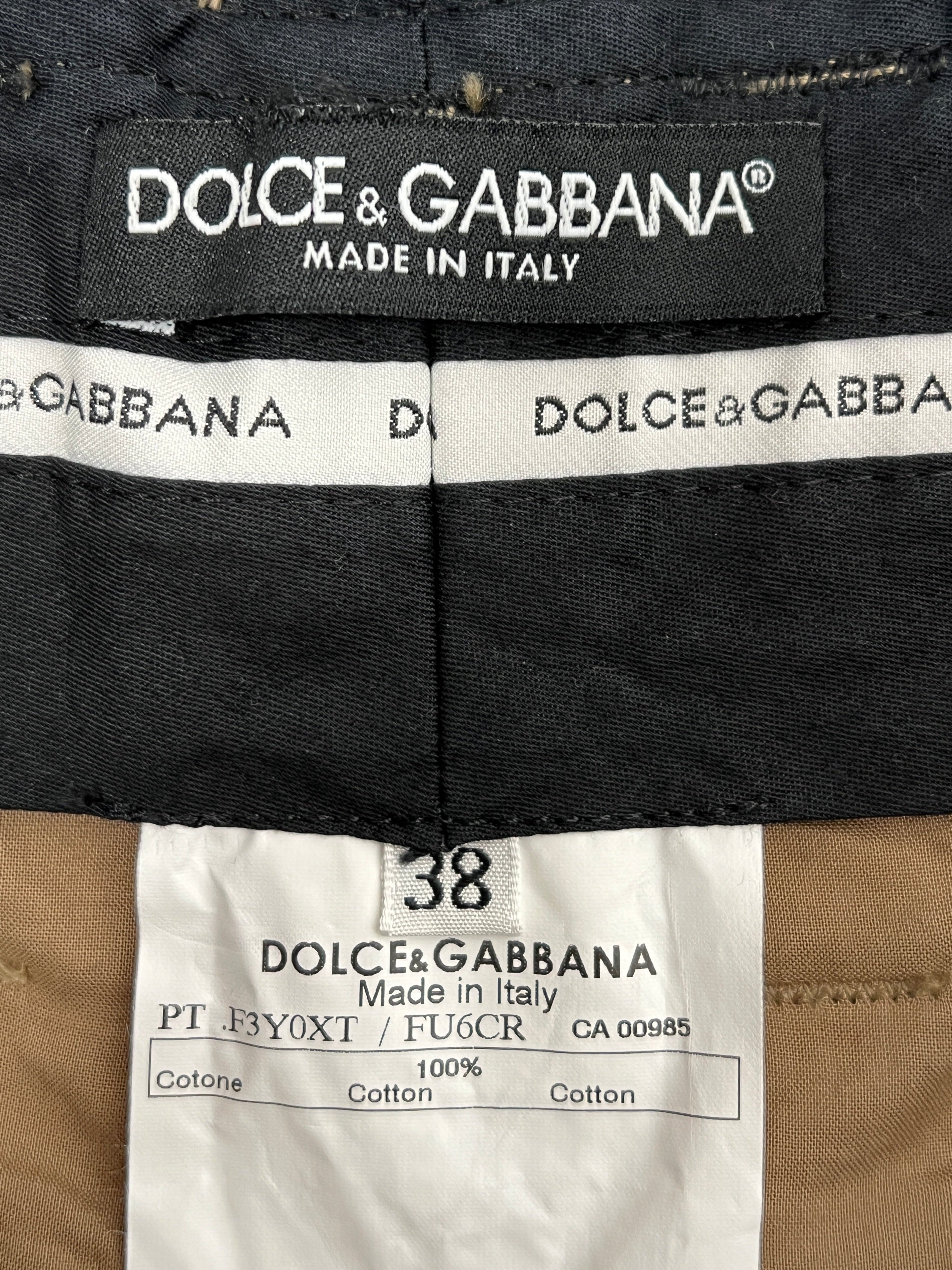 D&G RUNWAY 2006 trousers