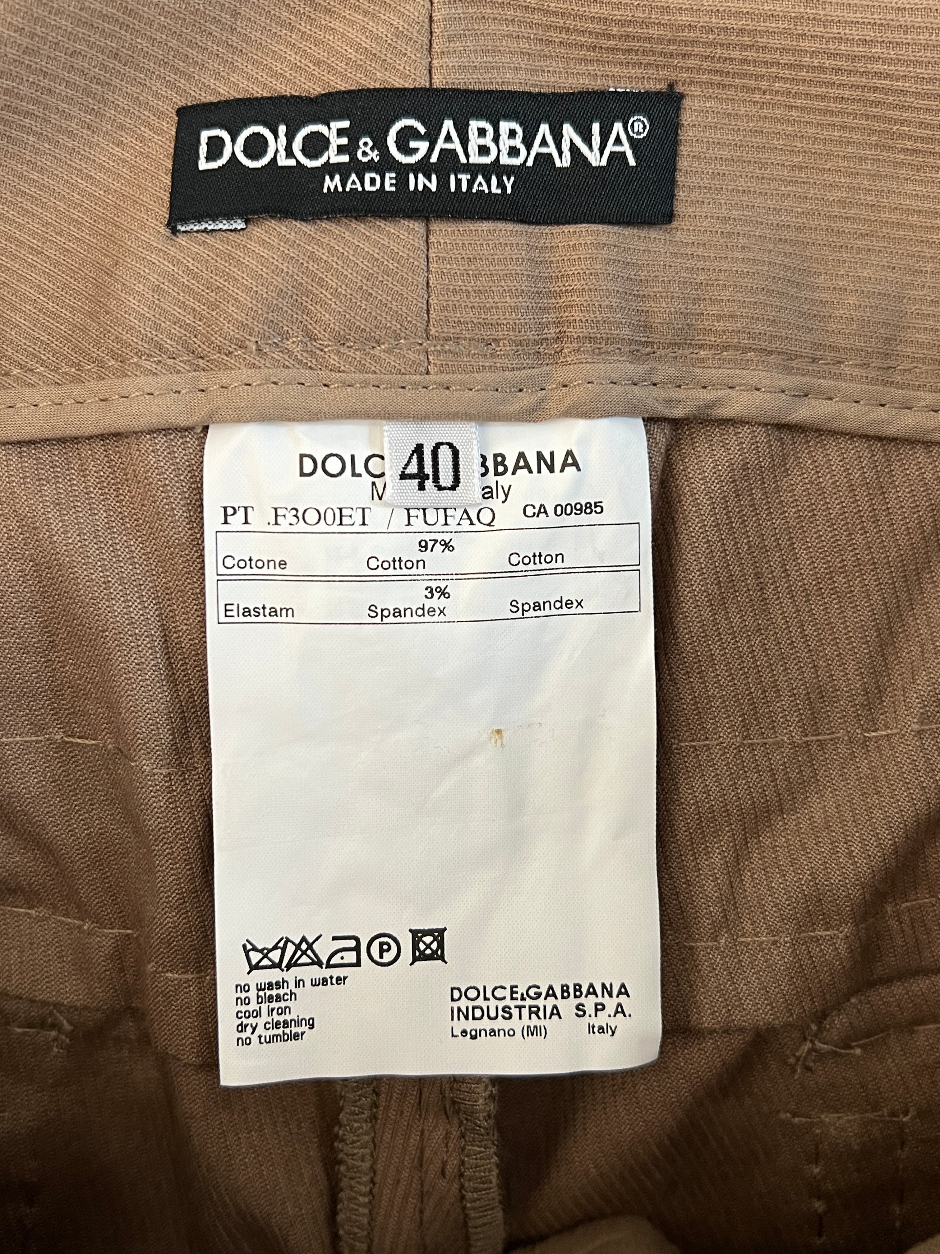 D&G Runway 2006 Trousers