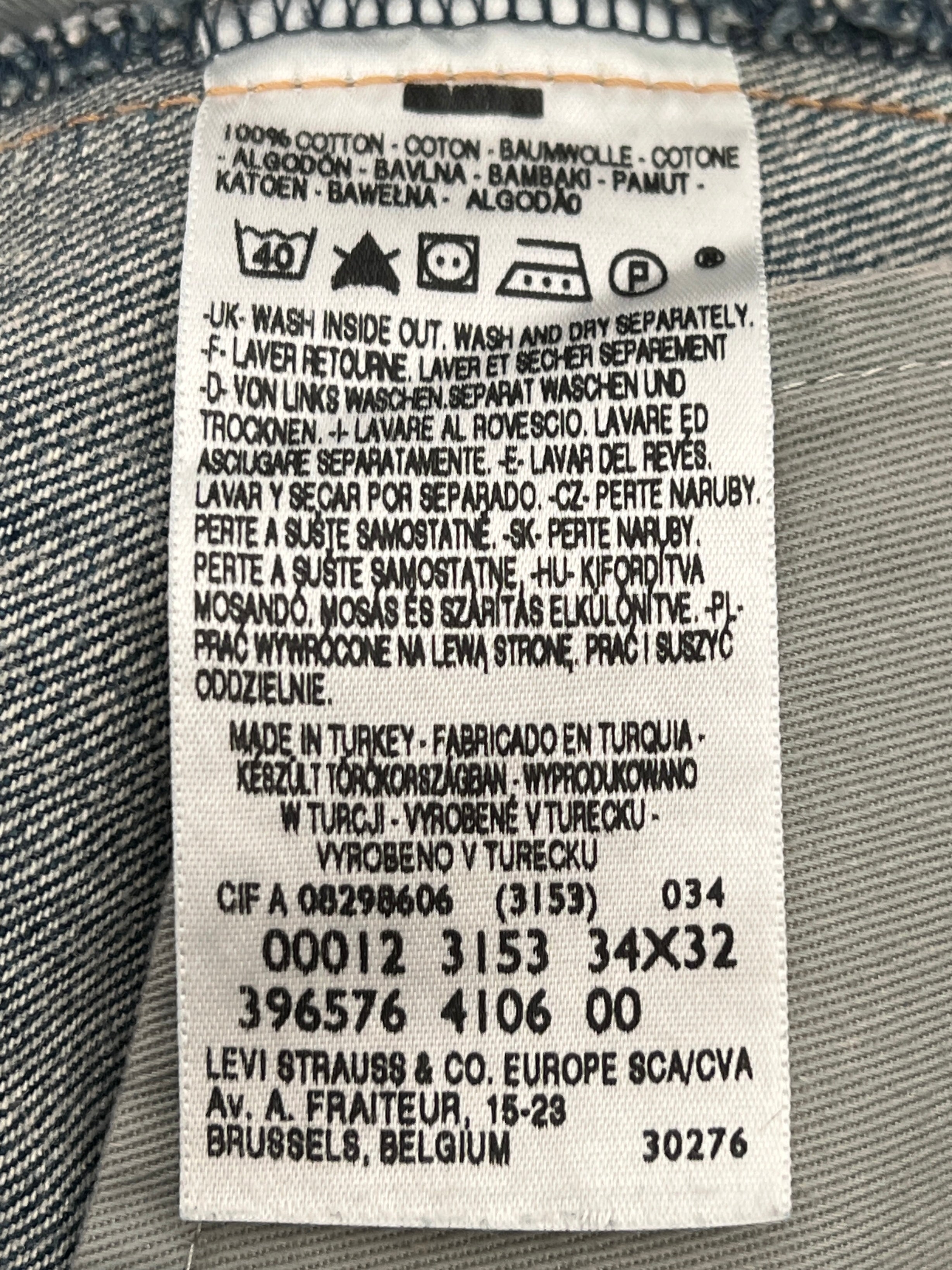 Levi's engineered archive jeans
