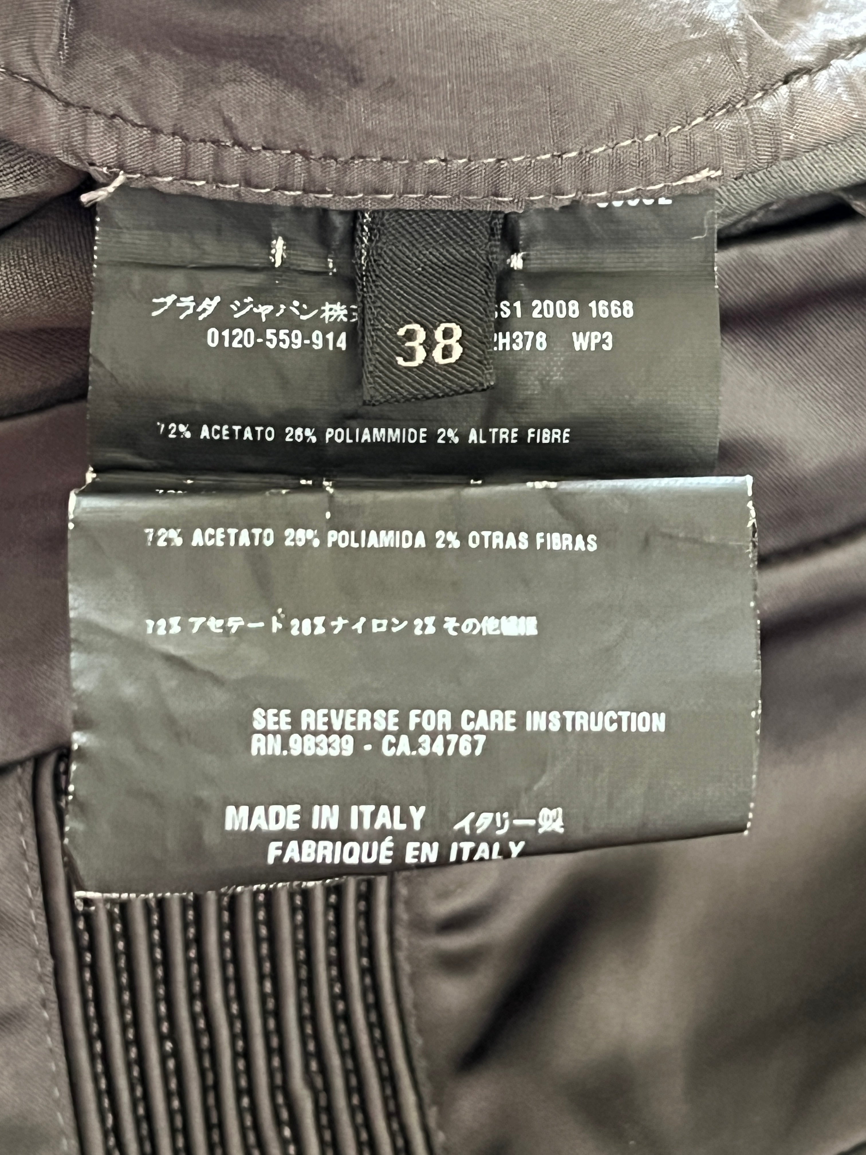 2008 Prada Nylon Trousers