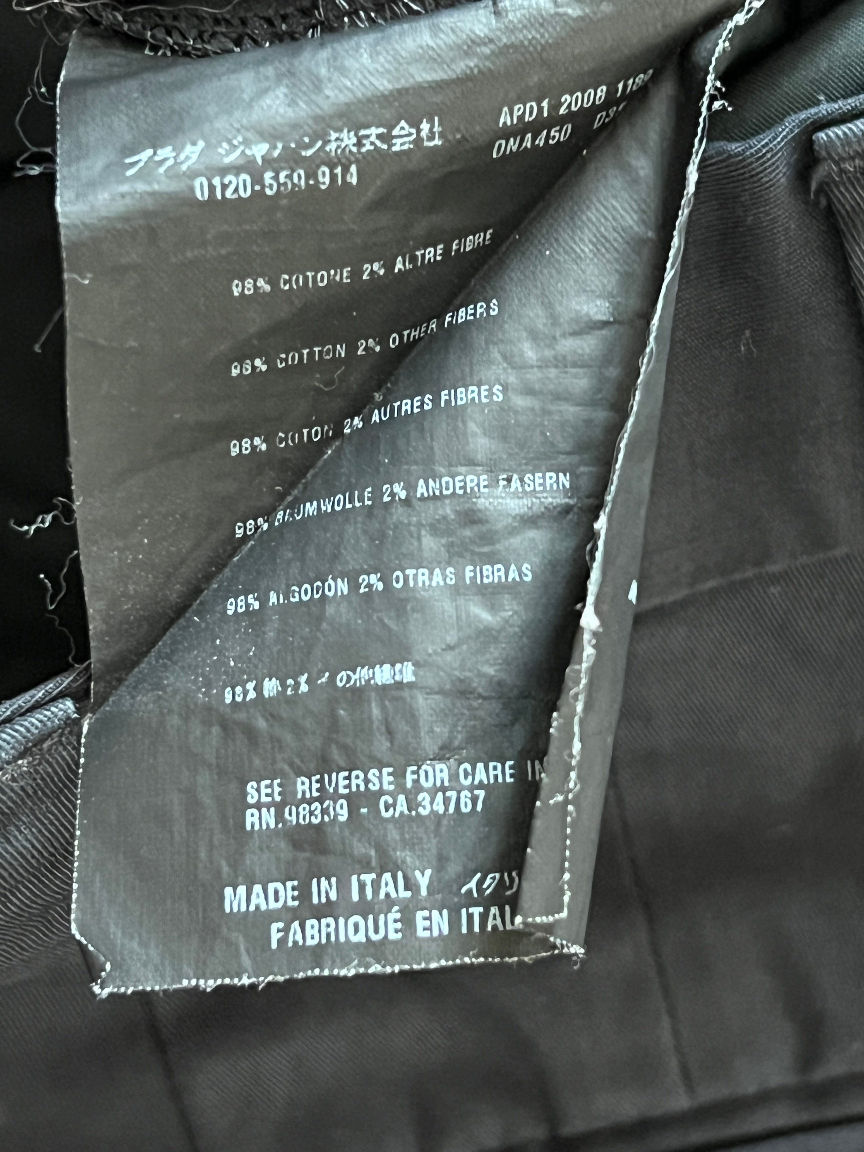 Prada Tailored Trousers