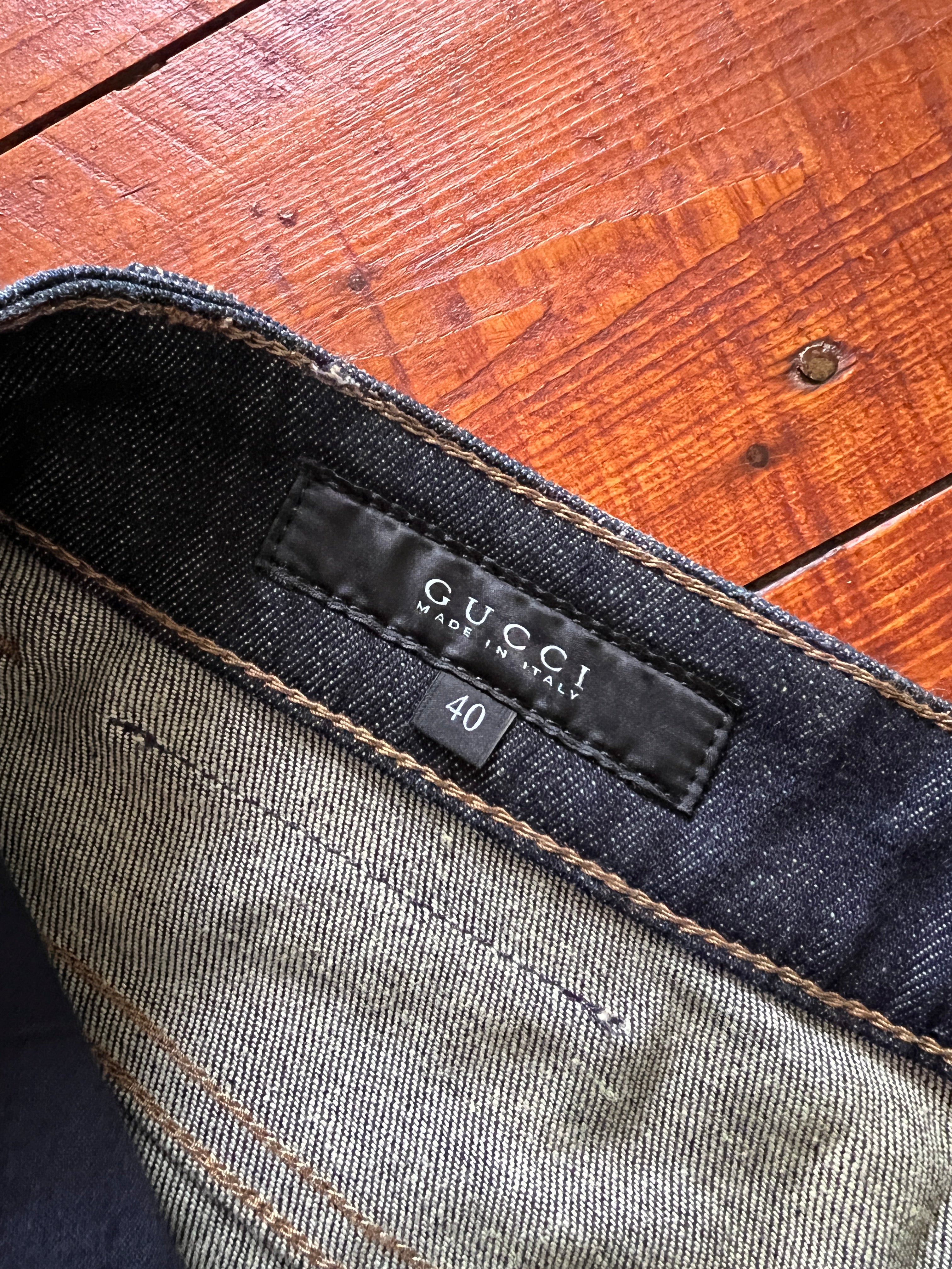 2000s Gucci Flare Jeans