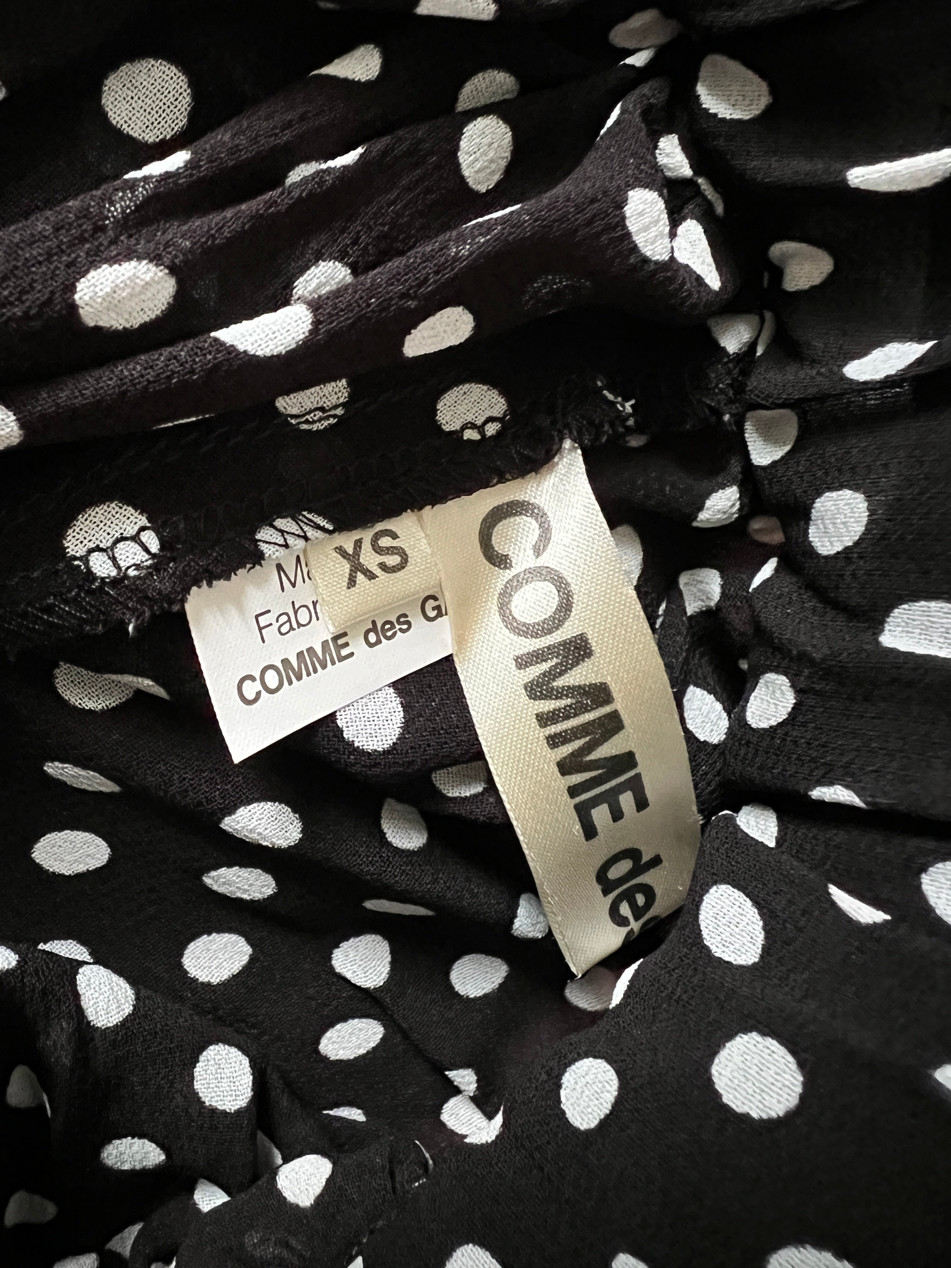 2009 Comme des garçons drop-crotch trousers