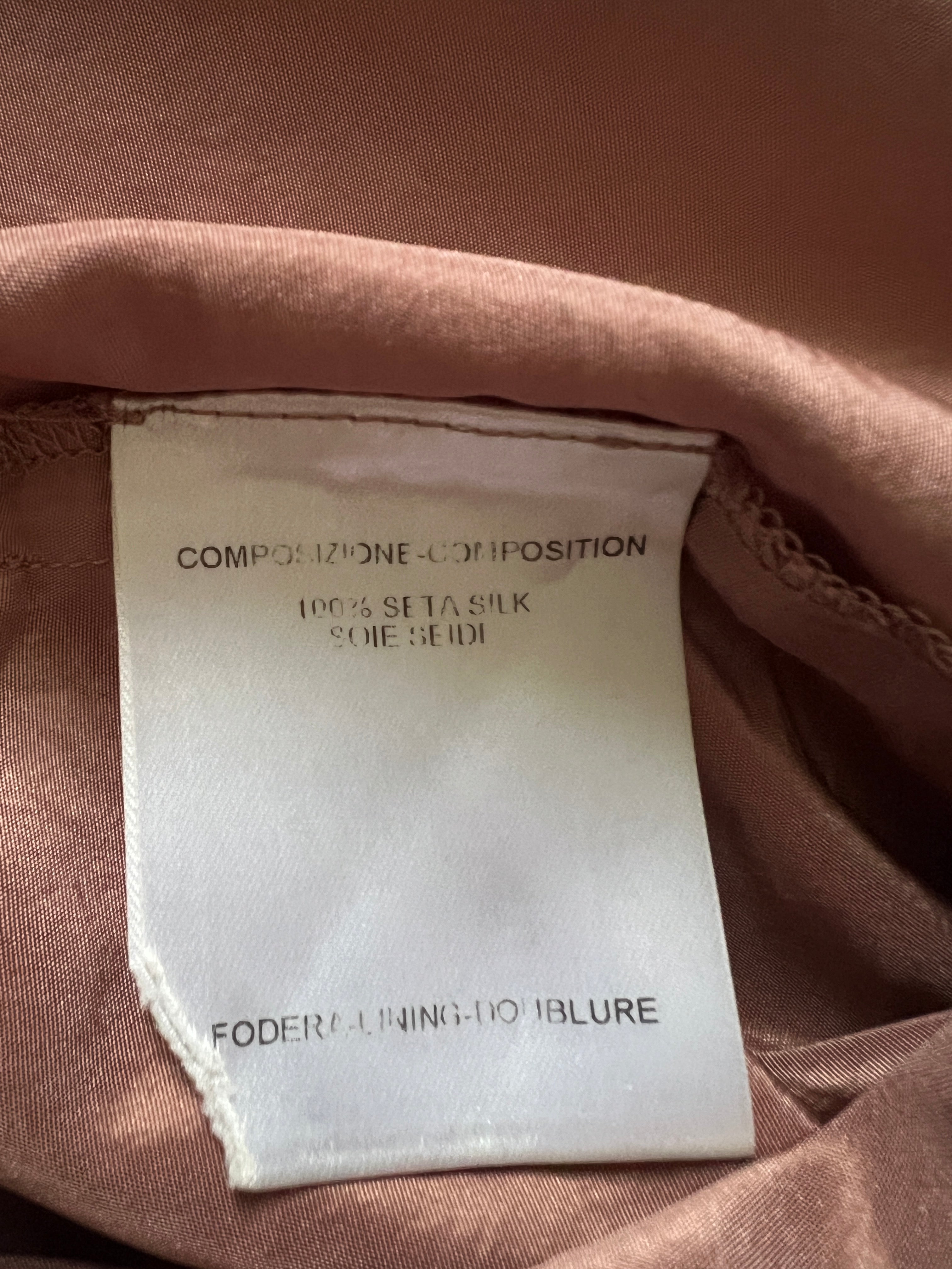 SS05 Gucci Facchinetti Silk Skirt