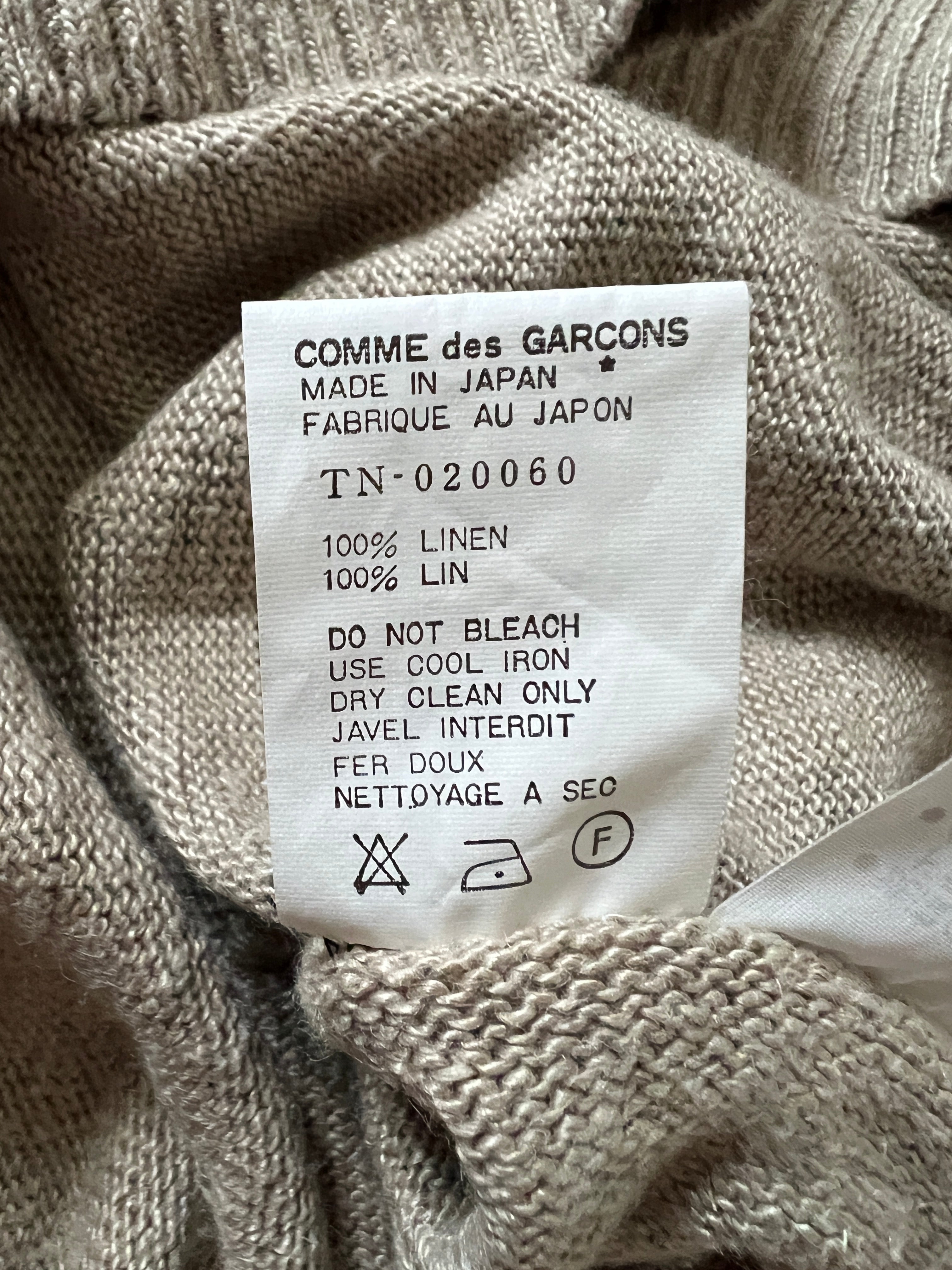 1998 Comme des garçons knit top