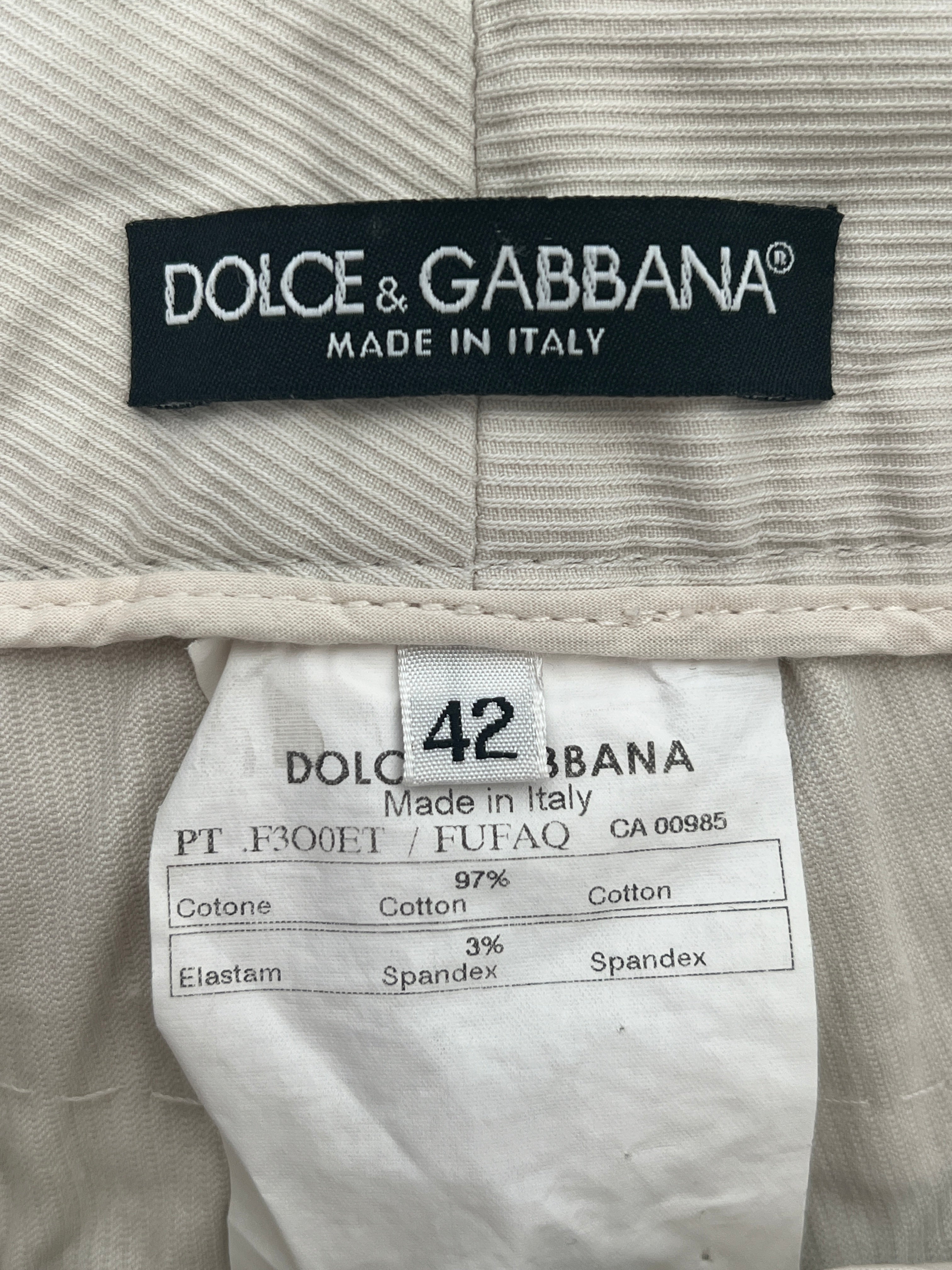 D&G SS 2003 Runway Trousers