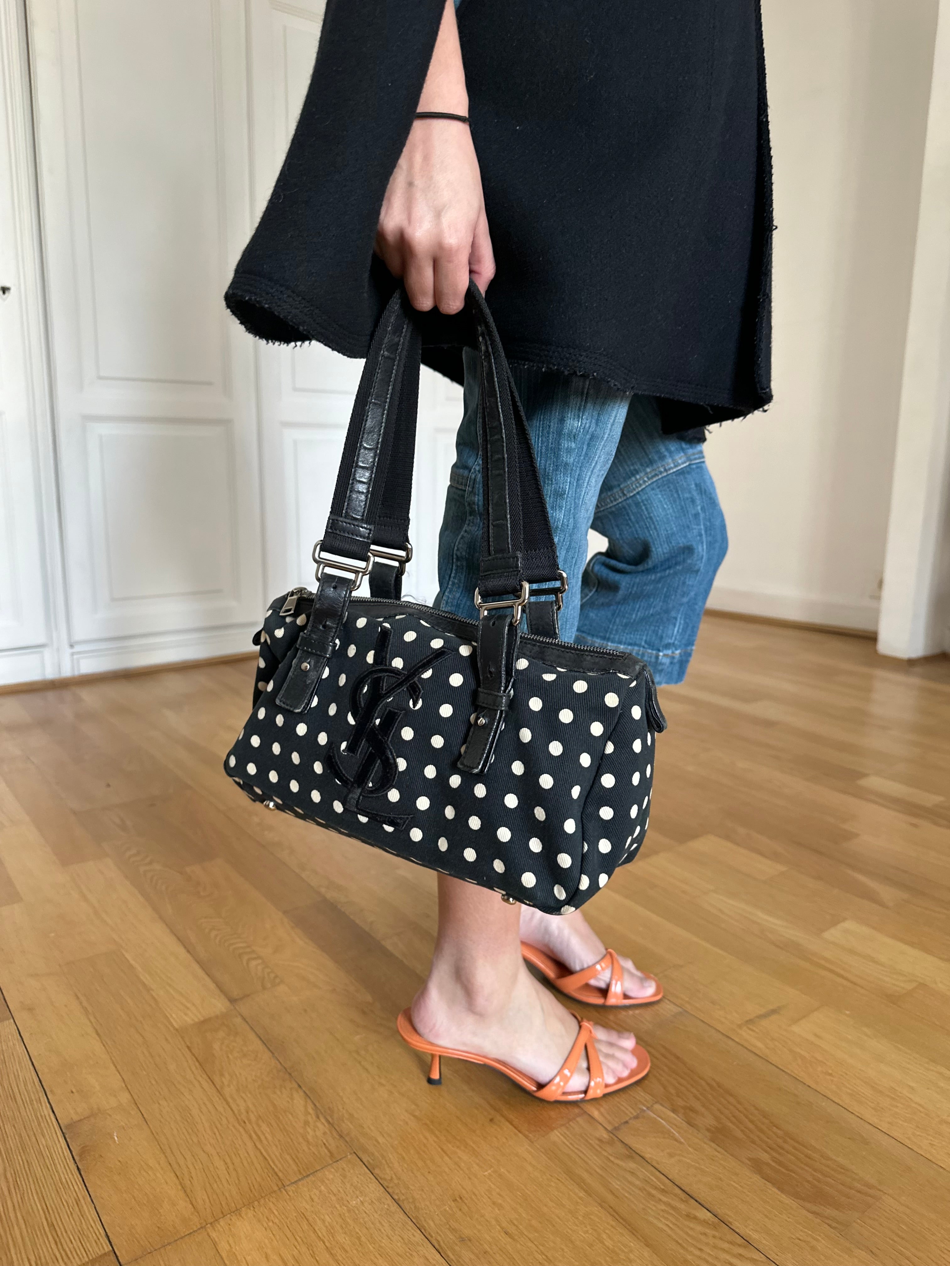 Yves Saint Laurent Boston Polka-dots