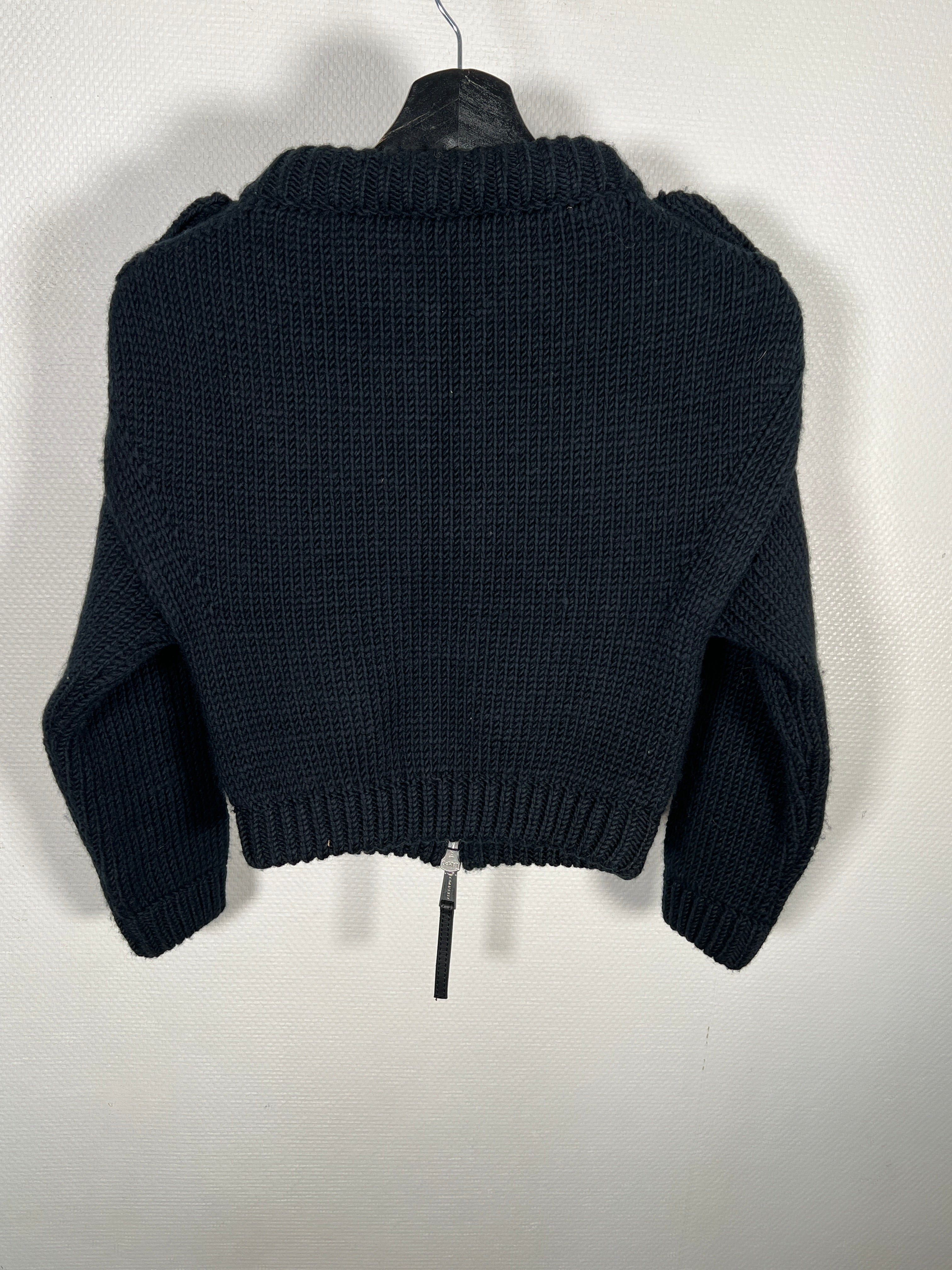 Dsquared2 double zip cardigan