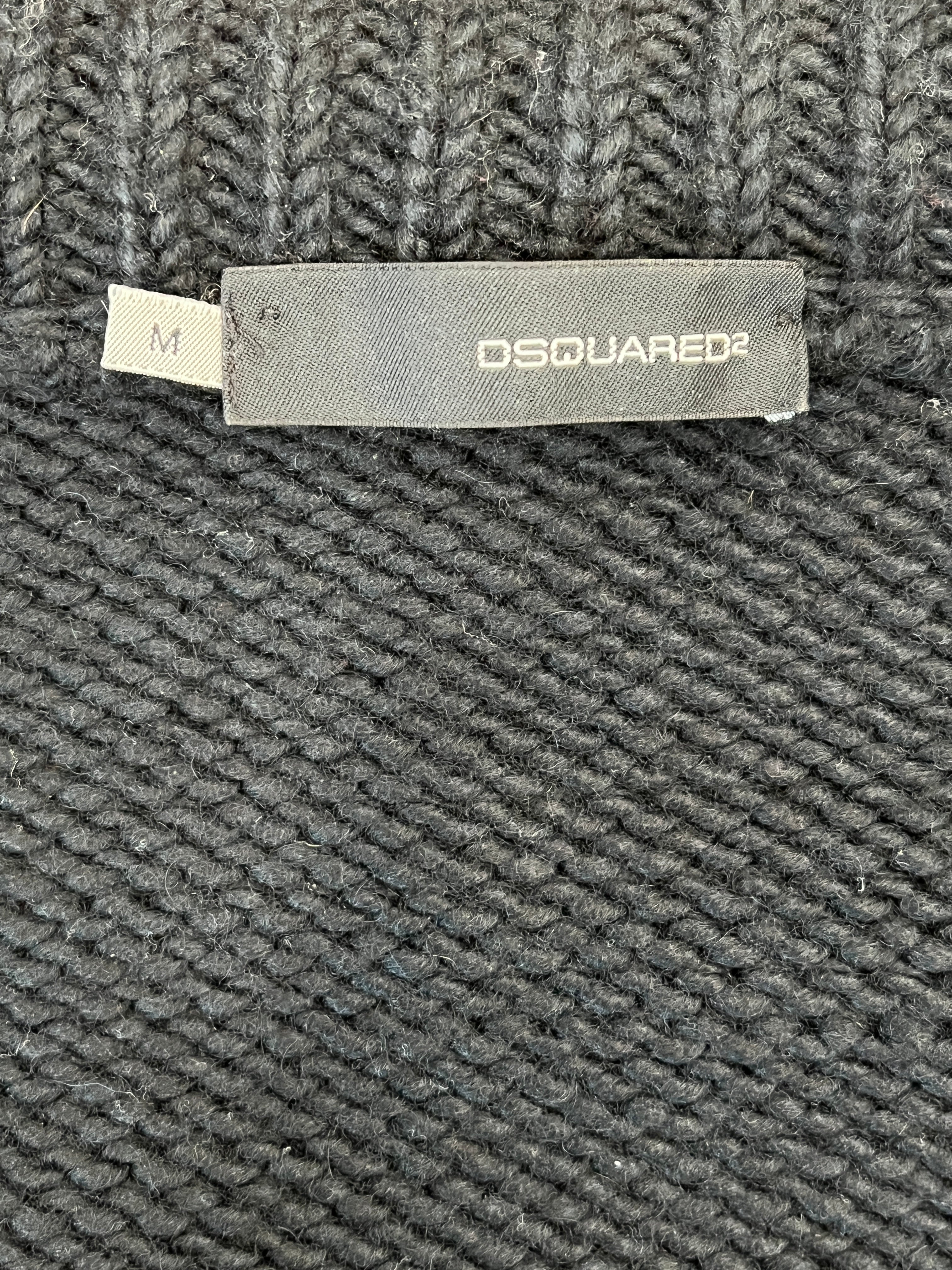 Dsquared2 double zip cardigan