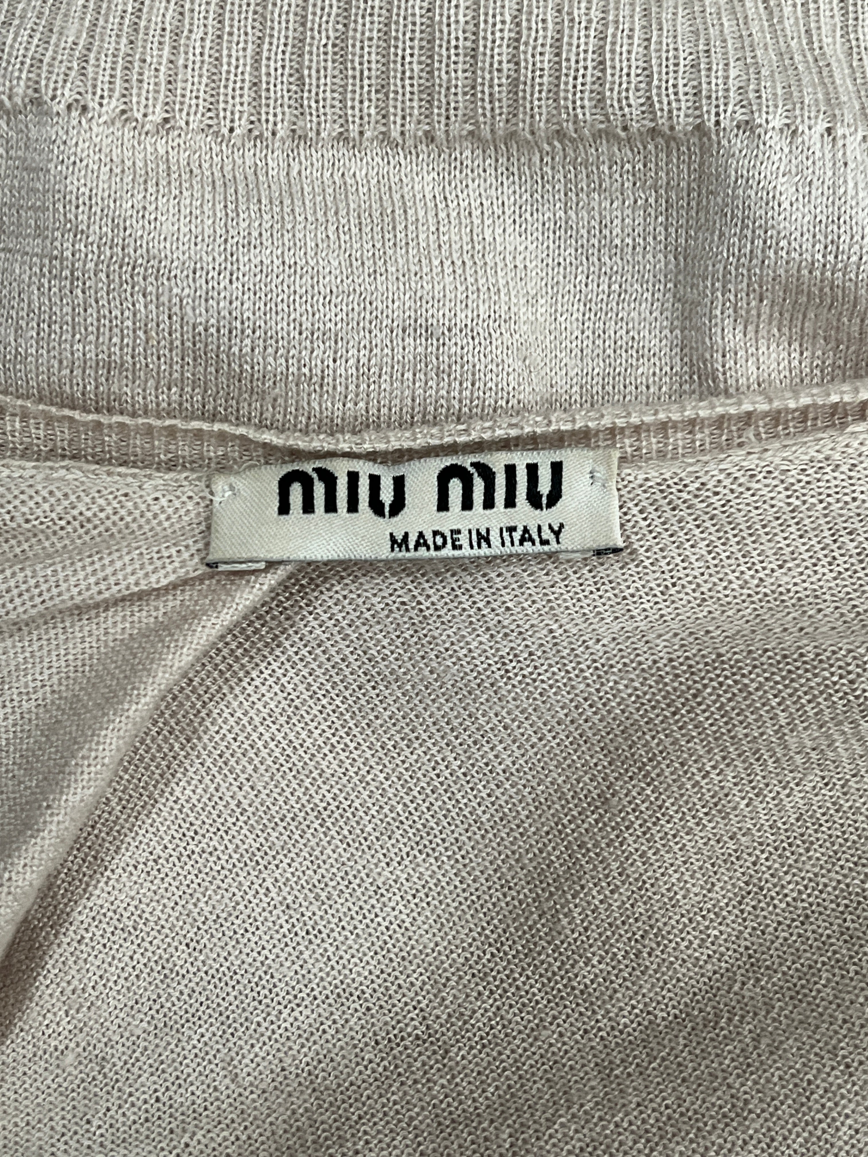 Miu Miu Cashmere Top