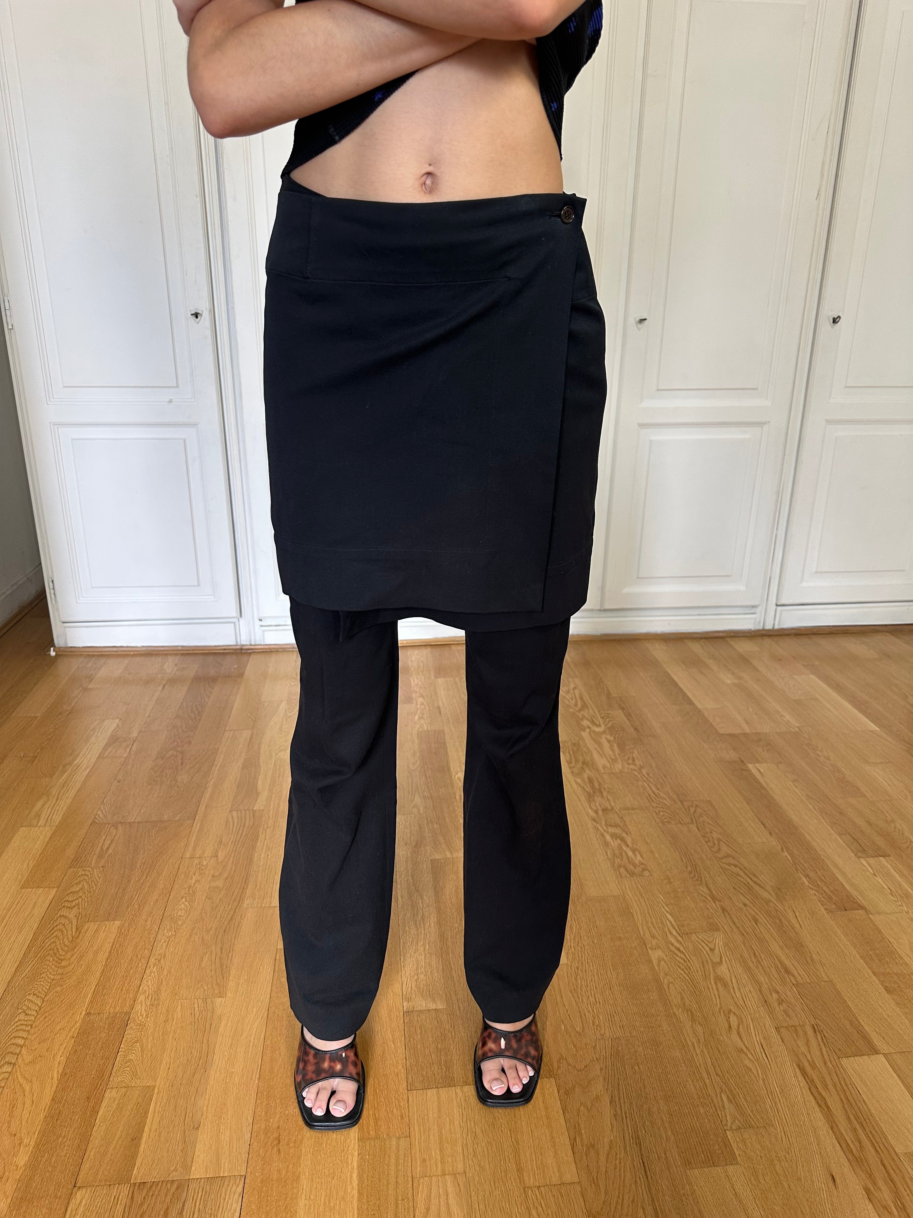 Issey Miyake Skirt-Trousers