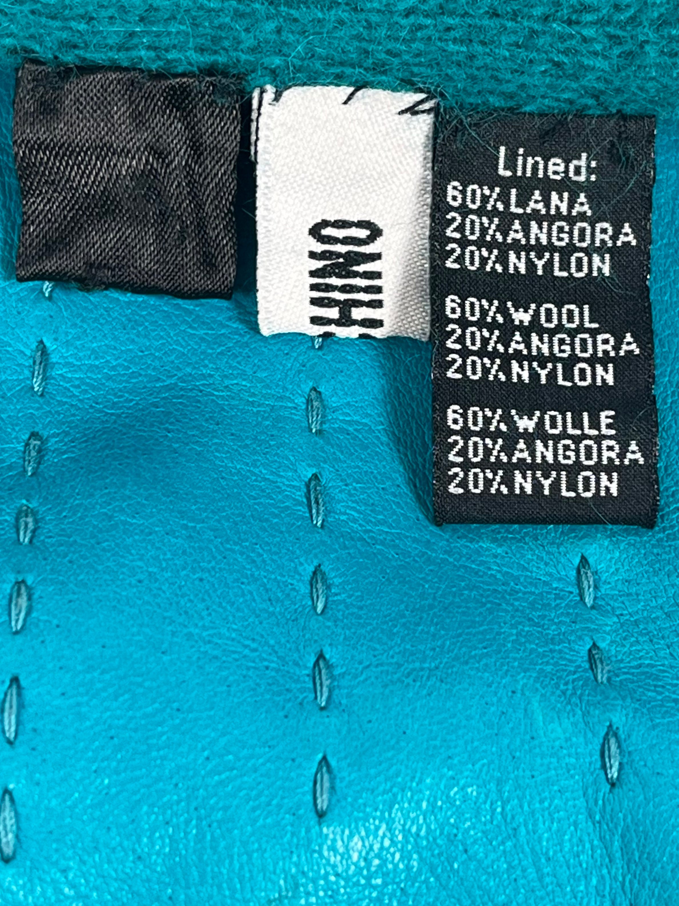 Moschino Leather Gloves