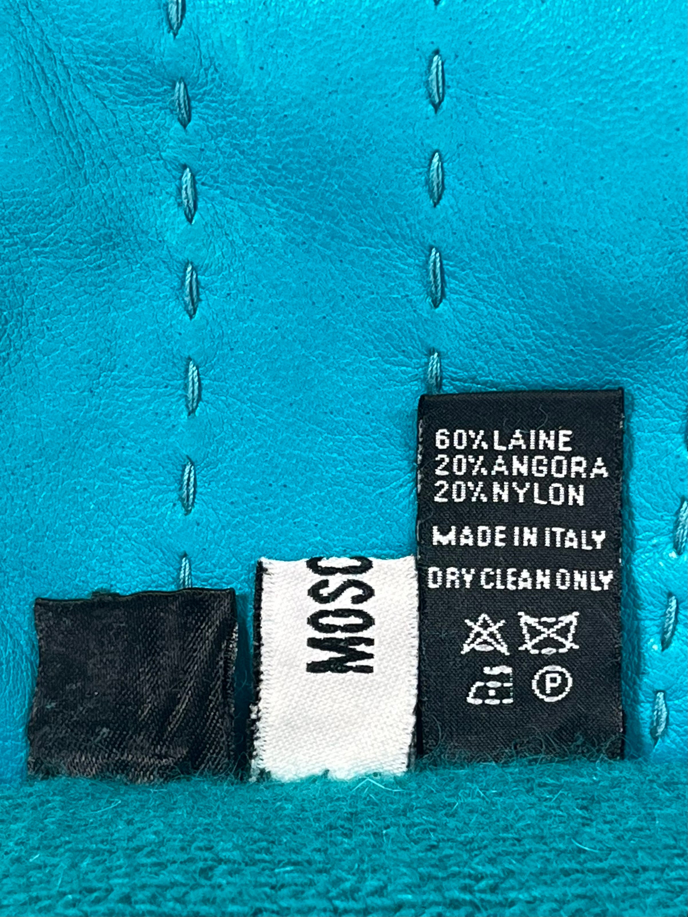 Moschino Leather Gloves