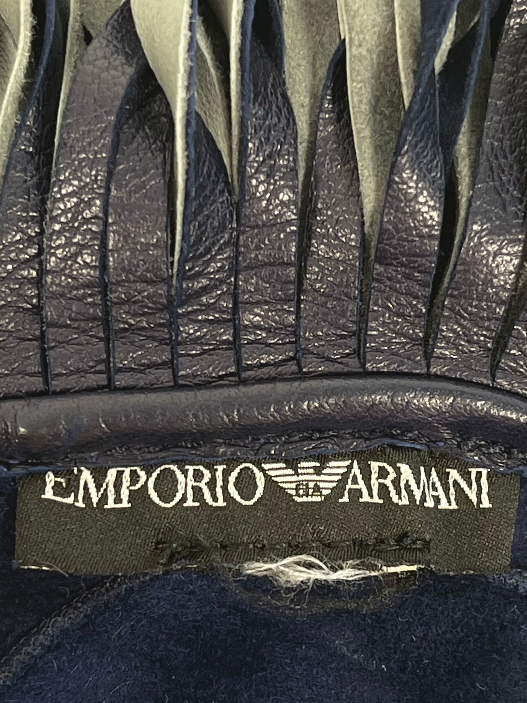 Armani Fringes Mittens