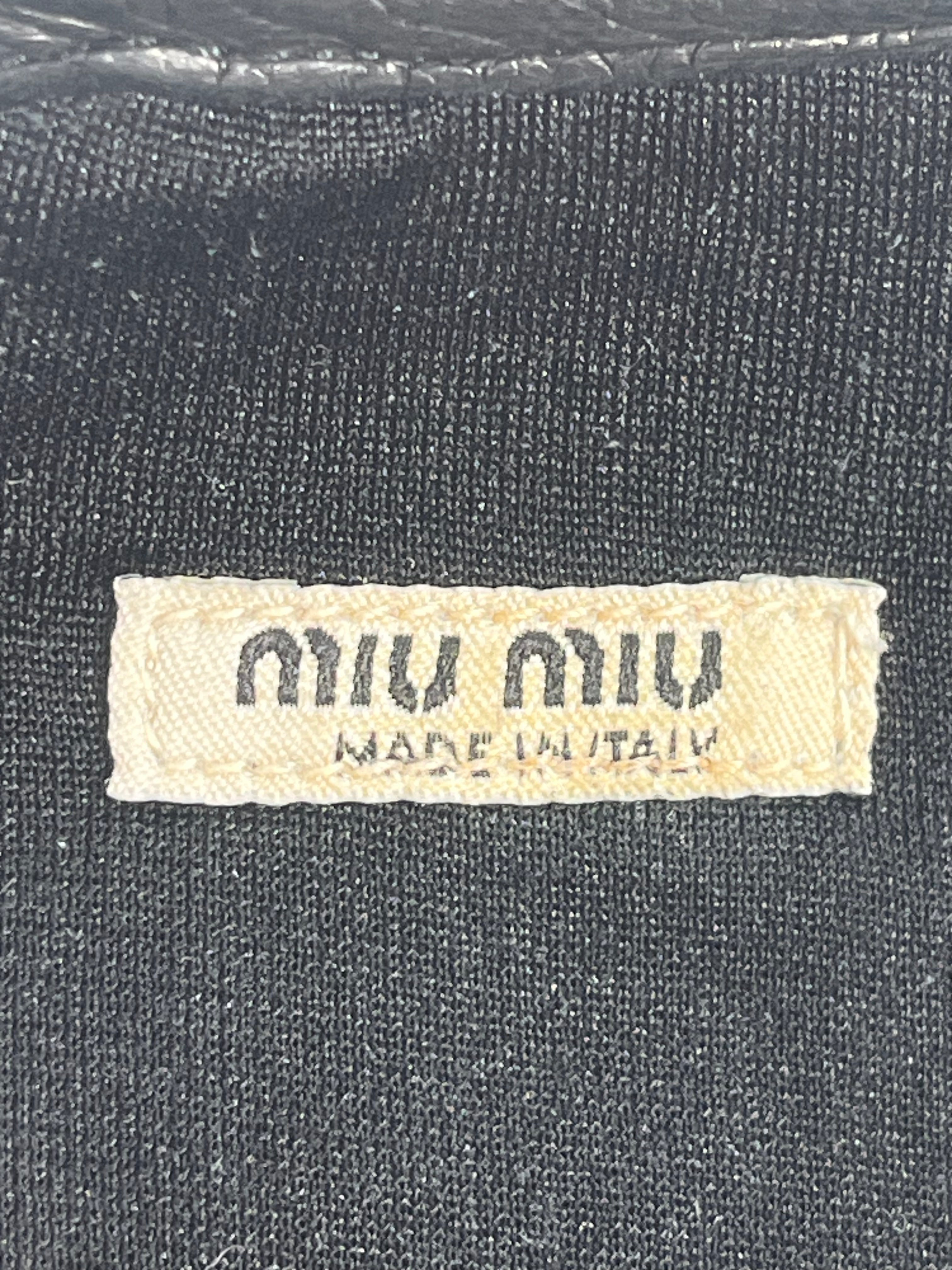 Miu Miu Sequin Mittens