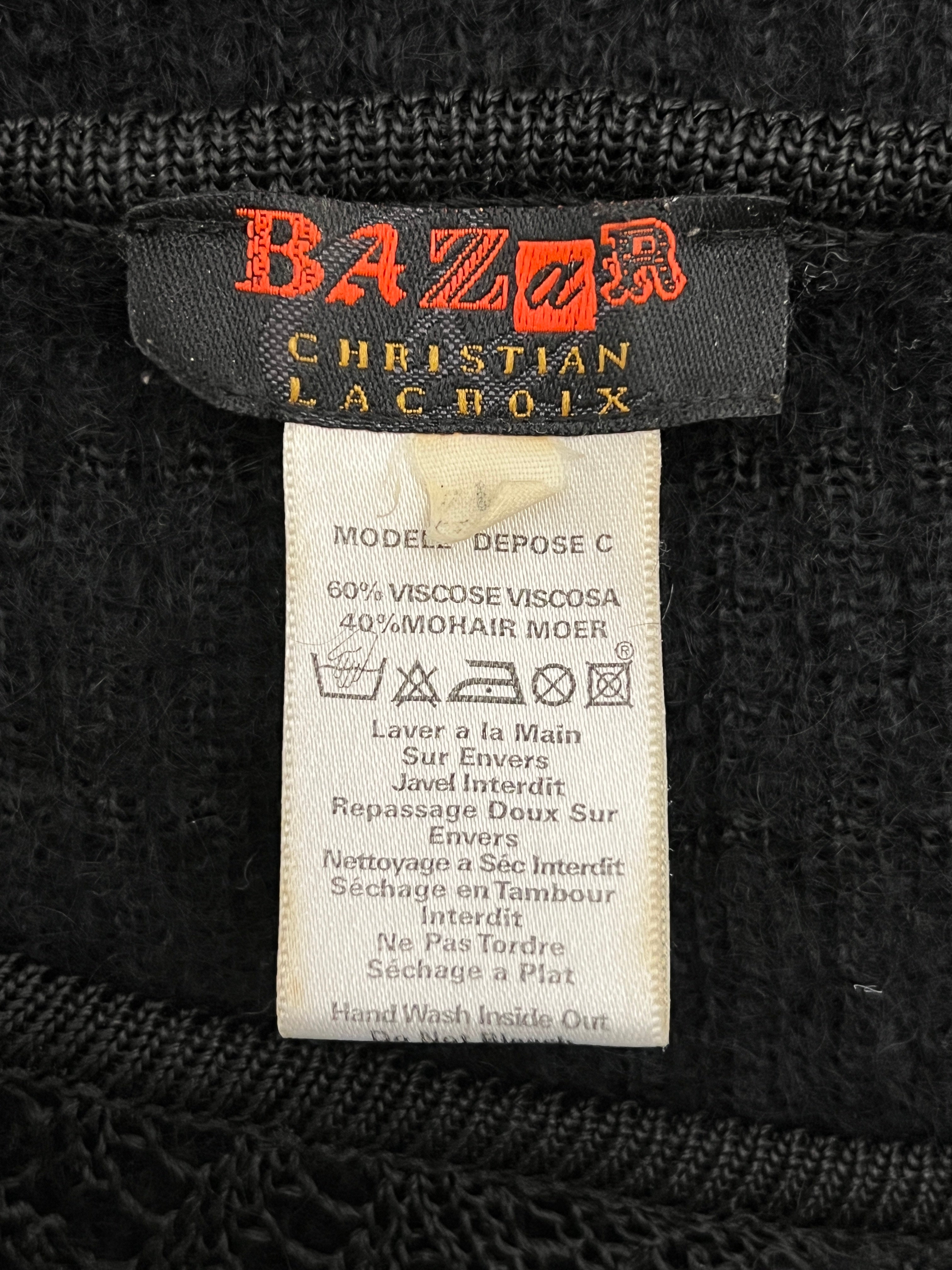 Christian Lacroix knitted top