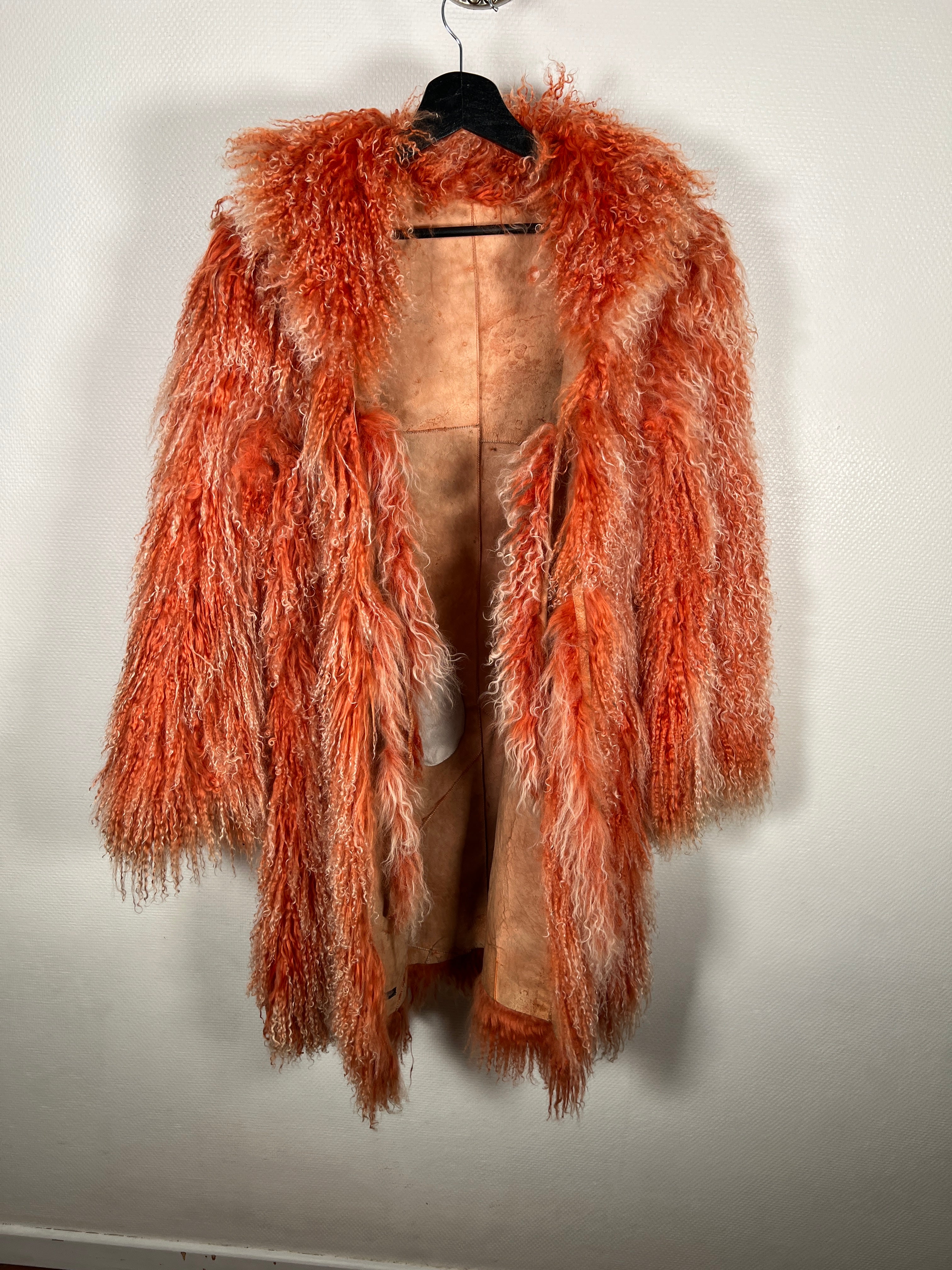 Reversible 100% Real Mongolian Lamb Fur