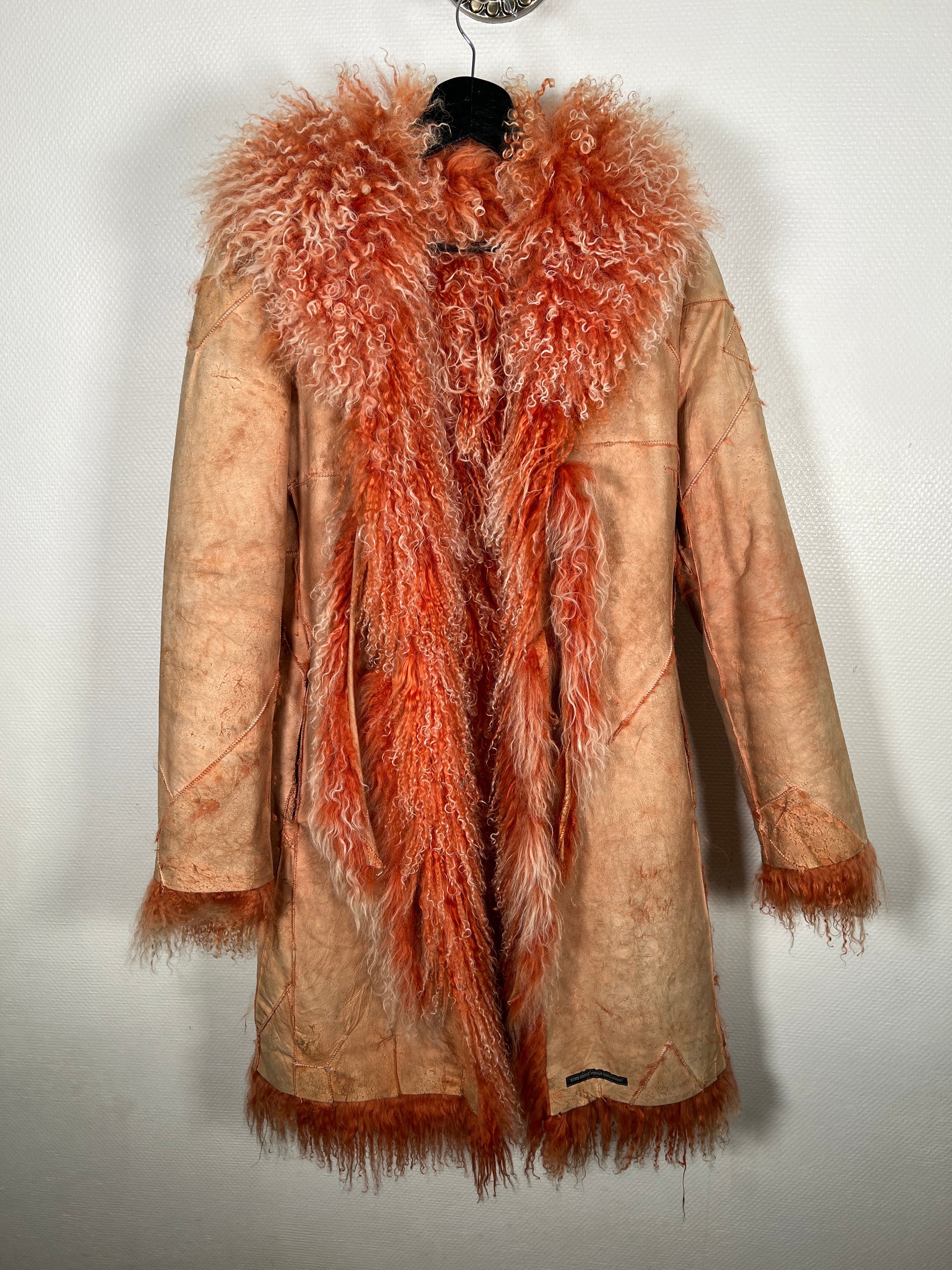 Reversible 100% Real Mongolian Lamb Fur